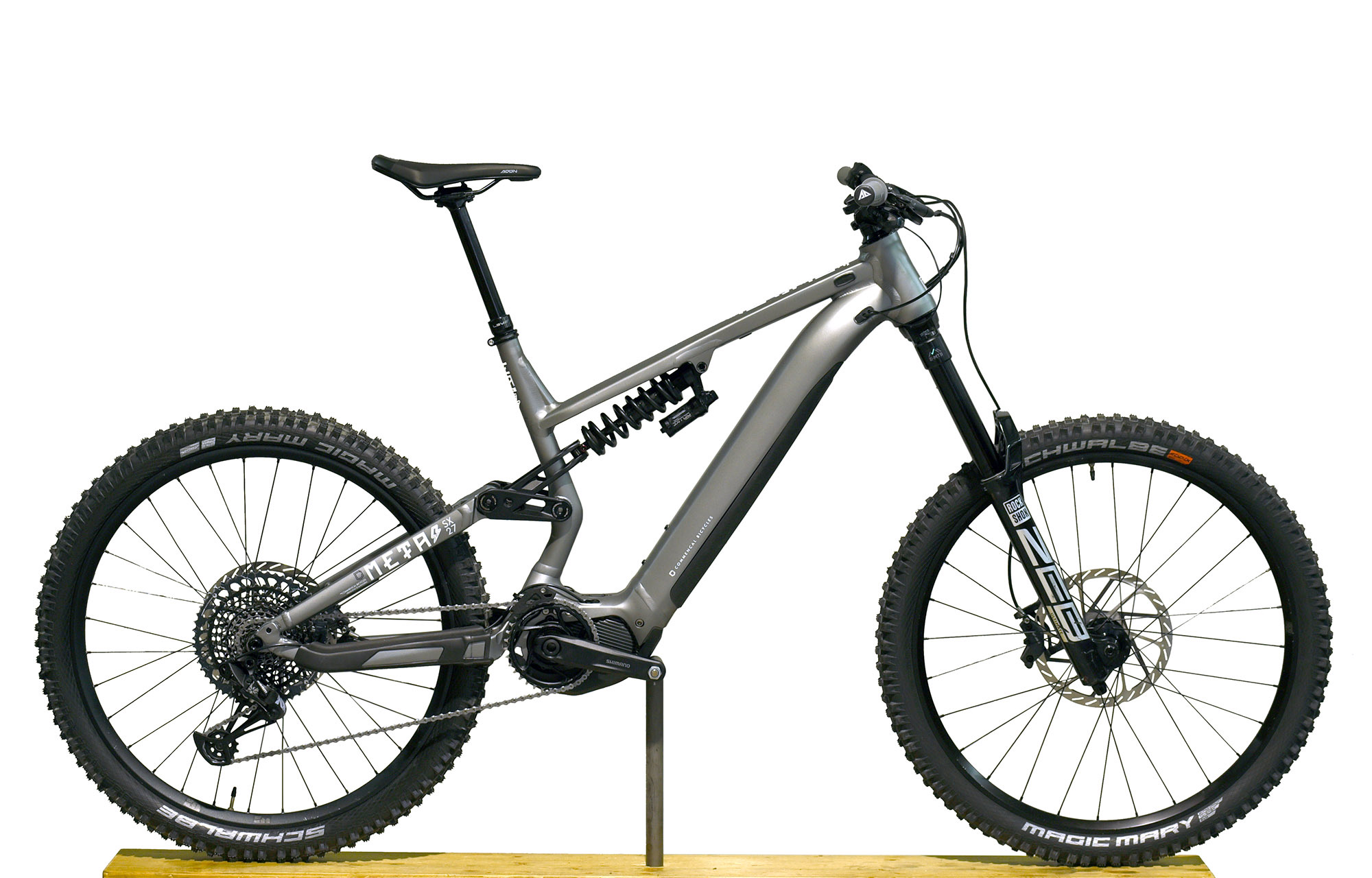 COMMENCAL META POWER SX SHIMANO RACE MATTE GRAPHITE - L (21180503) 2205km image number null