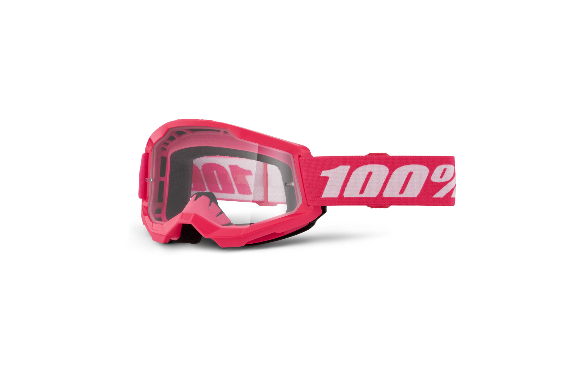 STRATA 2 YOUTH GOGGLES PINK  -  CLEAR LENS image number 0