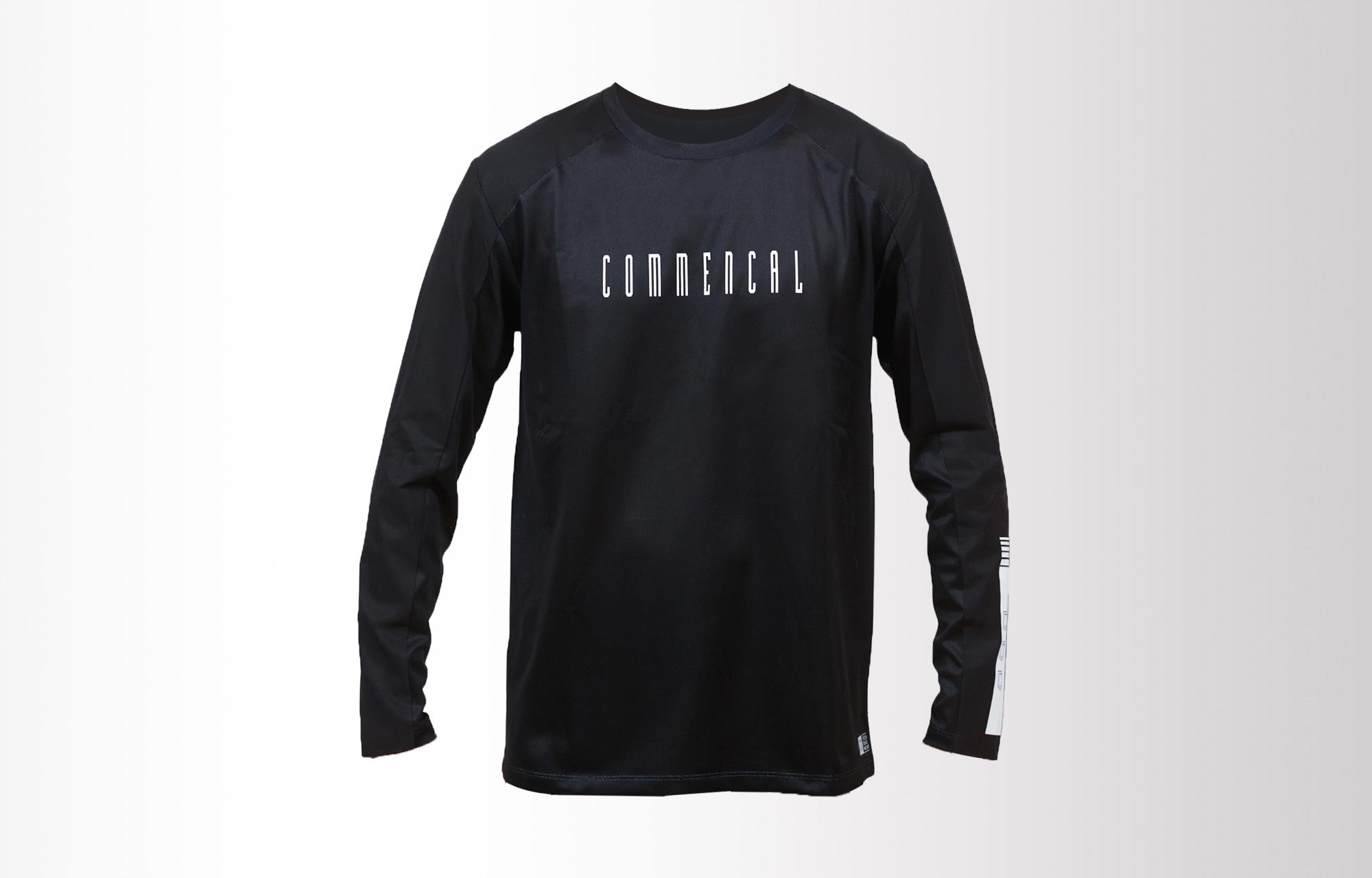 COMMENCAL HARDTECH LONG SLEEVE JERSEY ESSENTIAL BLACK image number 0