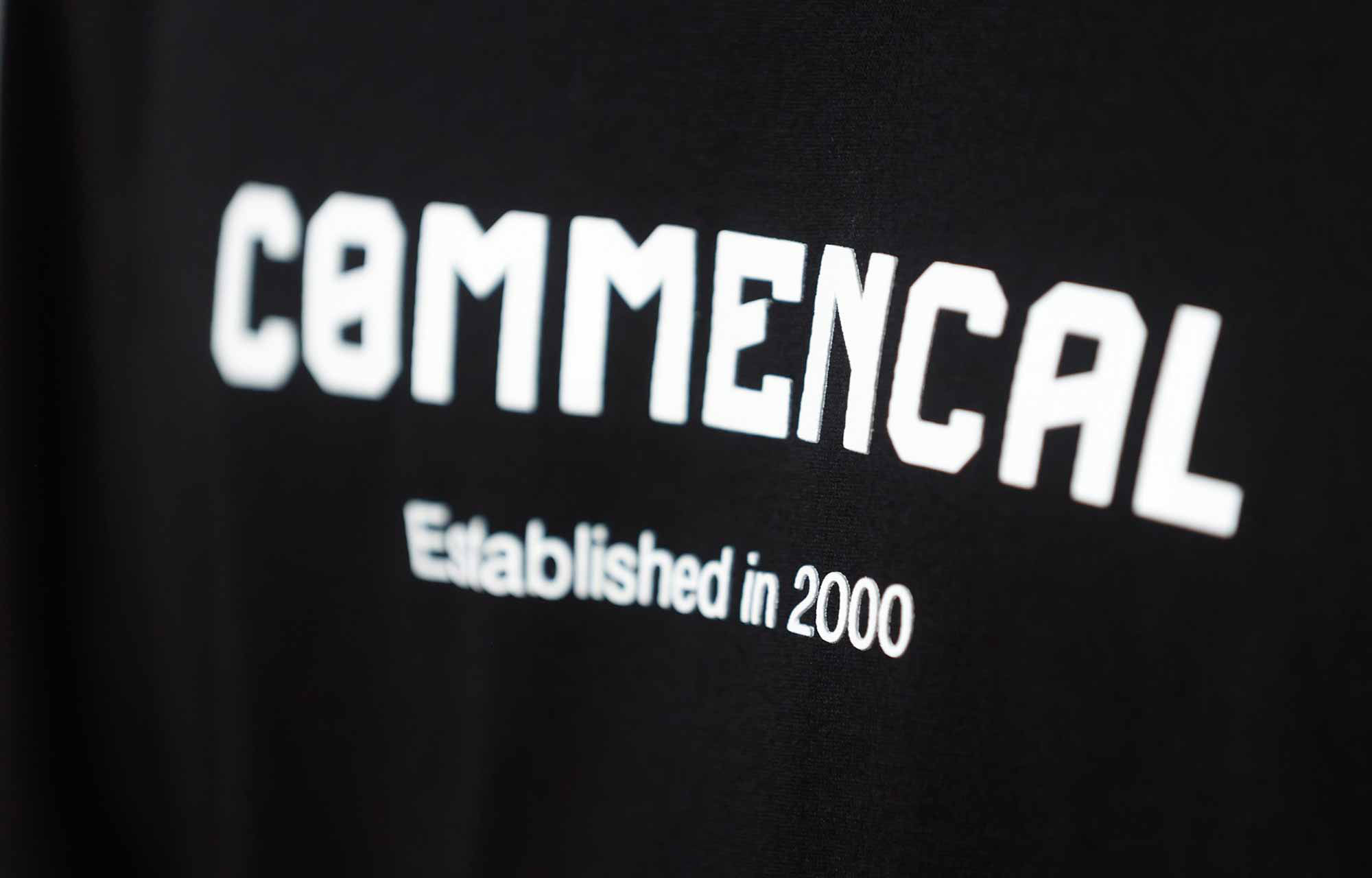 COMMENCAL CORPORATE LONG SLEEVE T-SHIRT BLACK image number 1
