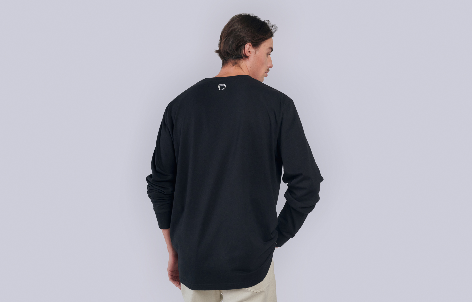 COMMENCAL LONG SLEEVE CORPORATE T-SHIRT BLACK image number 0