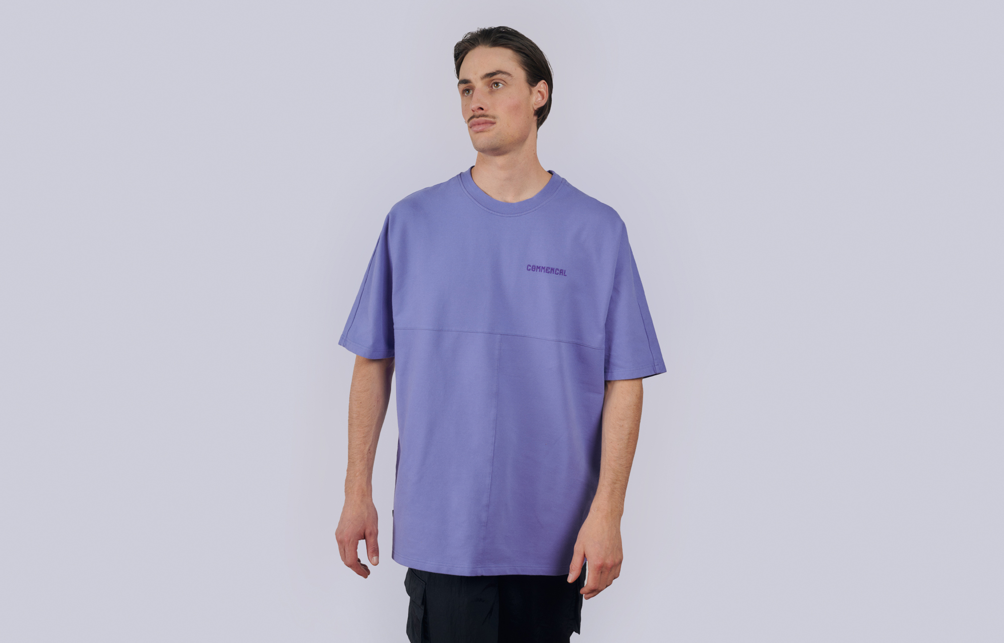 COMMENCAL LOOSE FIT T-SHIRT NEO PURPLE image number 0