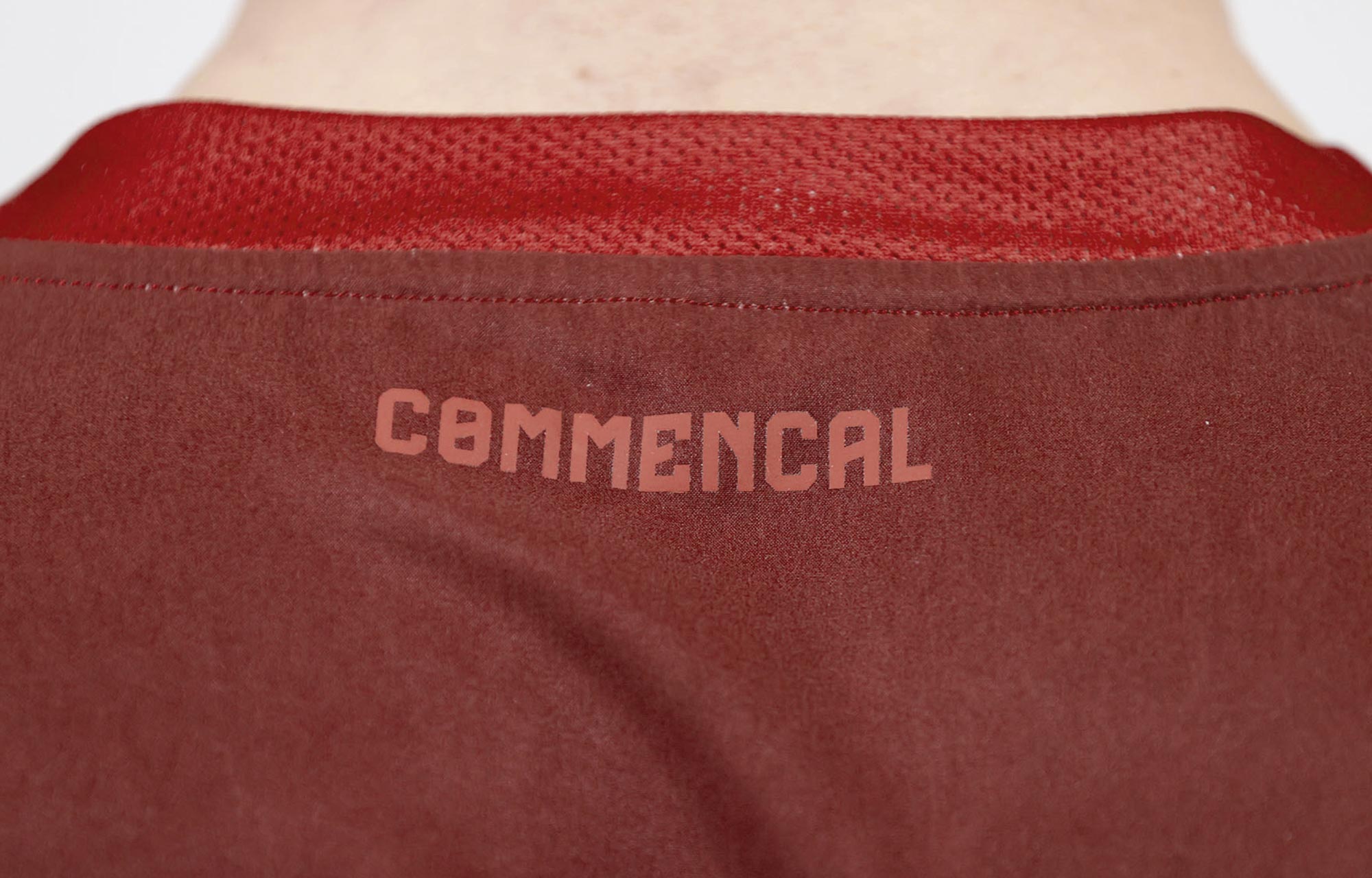 COMMENCAL HARDTECH LONG SLEEVE JERSEY 2-TONE RED DIRT image number 5