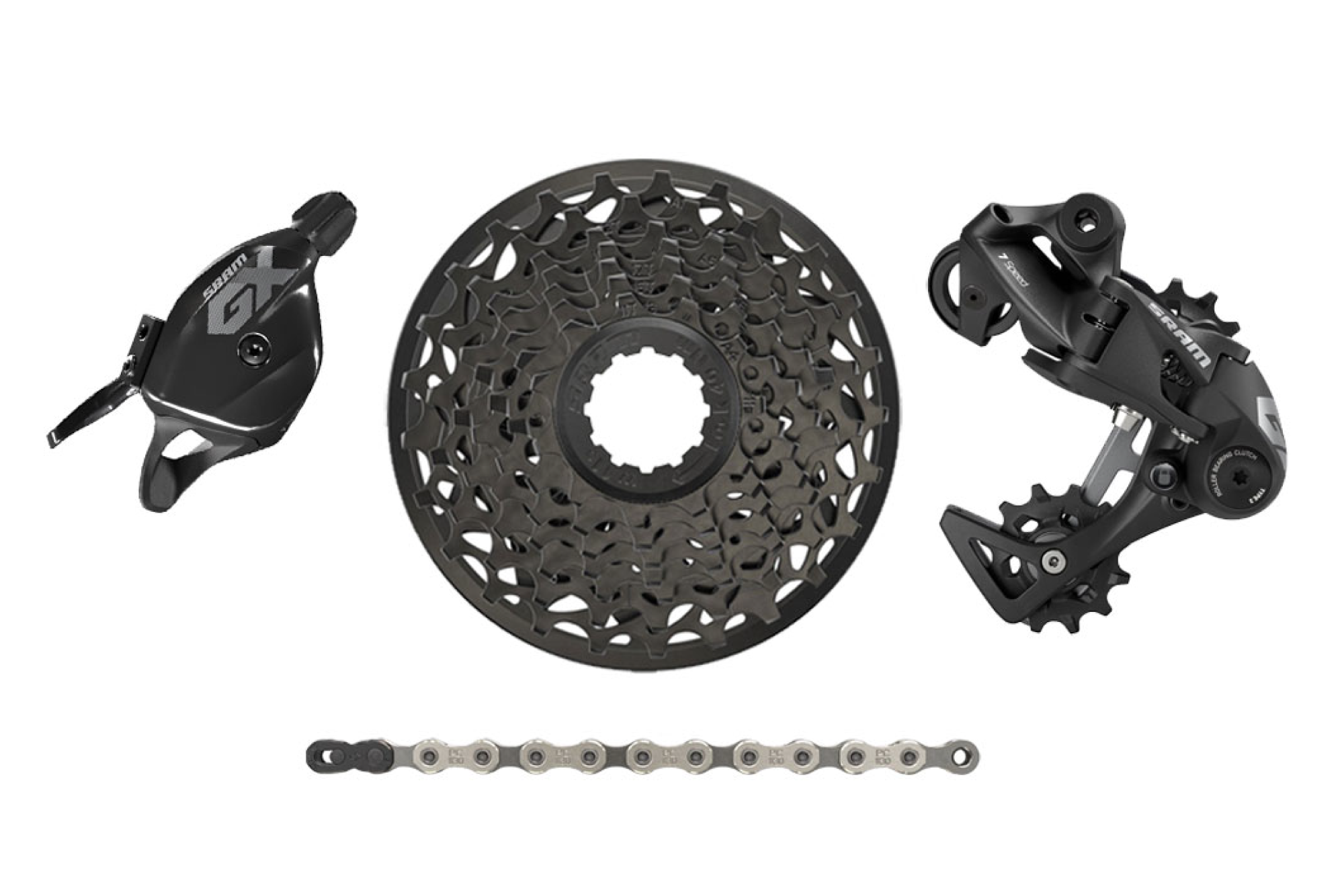 PACK TRANSMISSION SRAM GX DH 7 SPEED 11-25T image number null