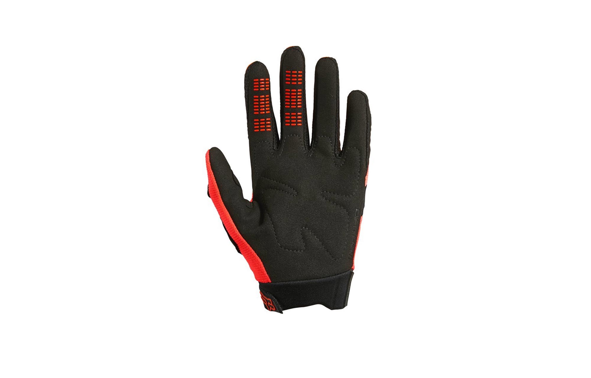 FOX KIDS DIRTPAW GLOVES FLUO RED image number 0