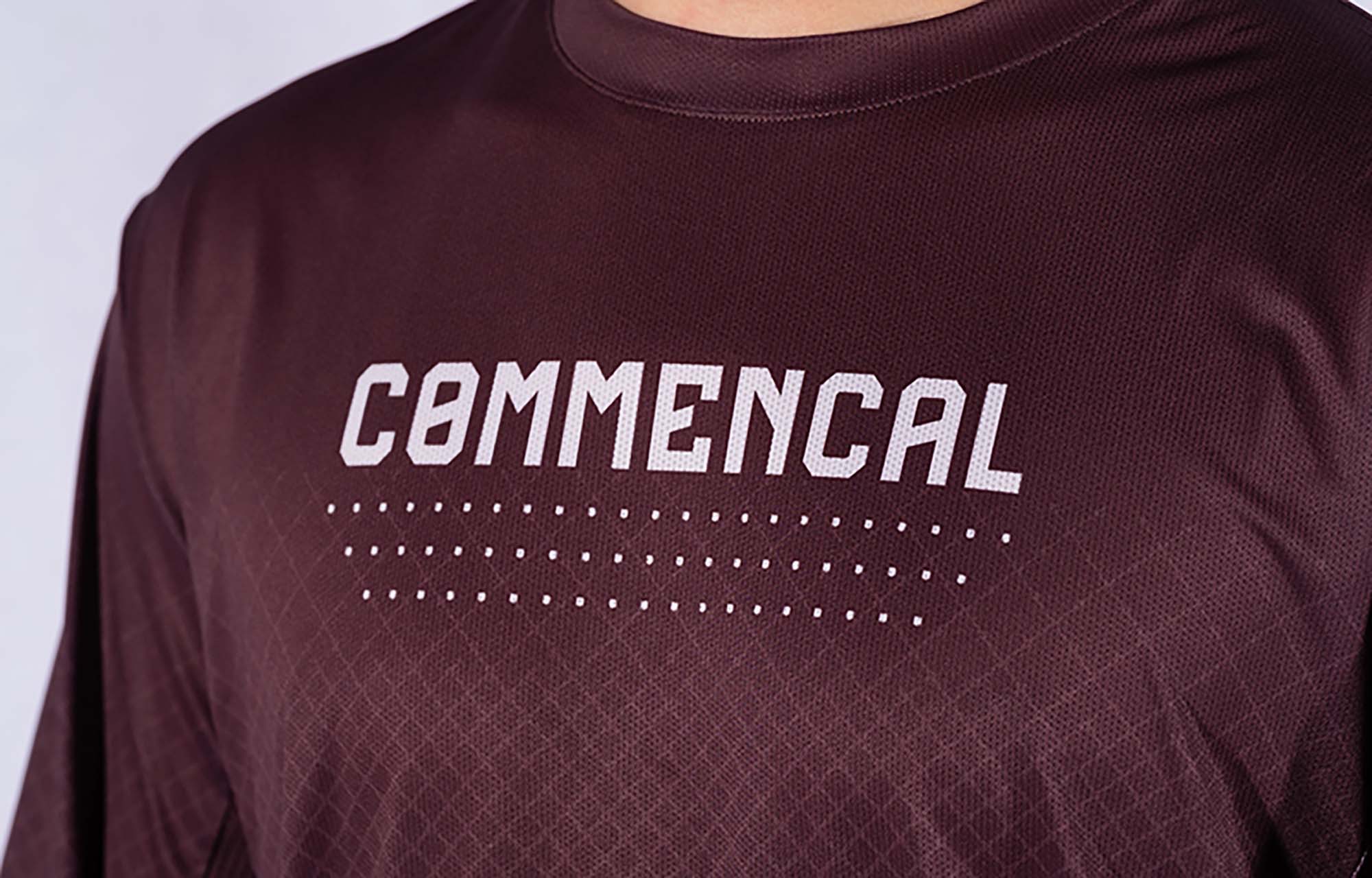 COMMENCAL LIGHTECH LONG SLEEVE JERSEY PURPLE image number 1
