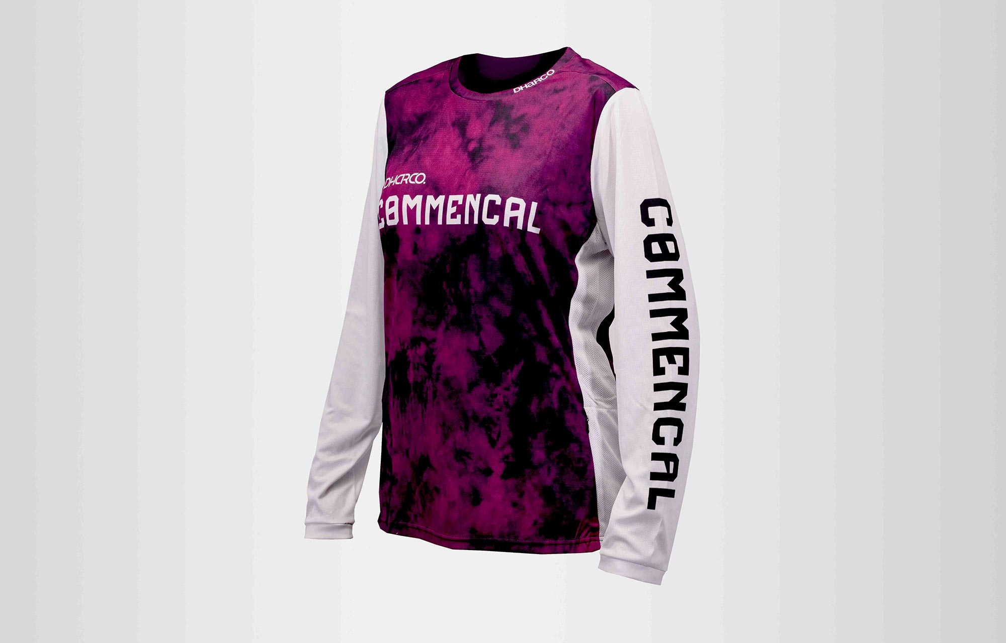COMMENCAL-DHARCO LONG SLEEVE WOMEN TEAM REPLICA JERSEY PINK image number 0