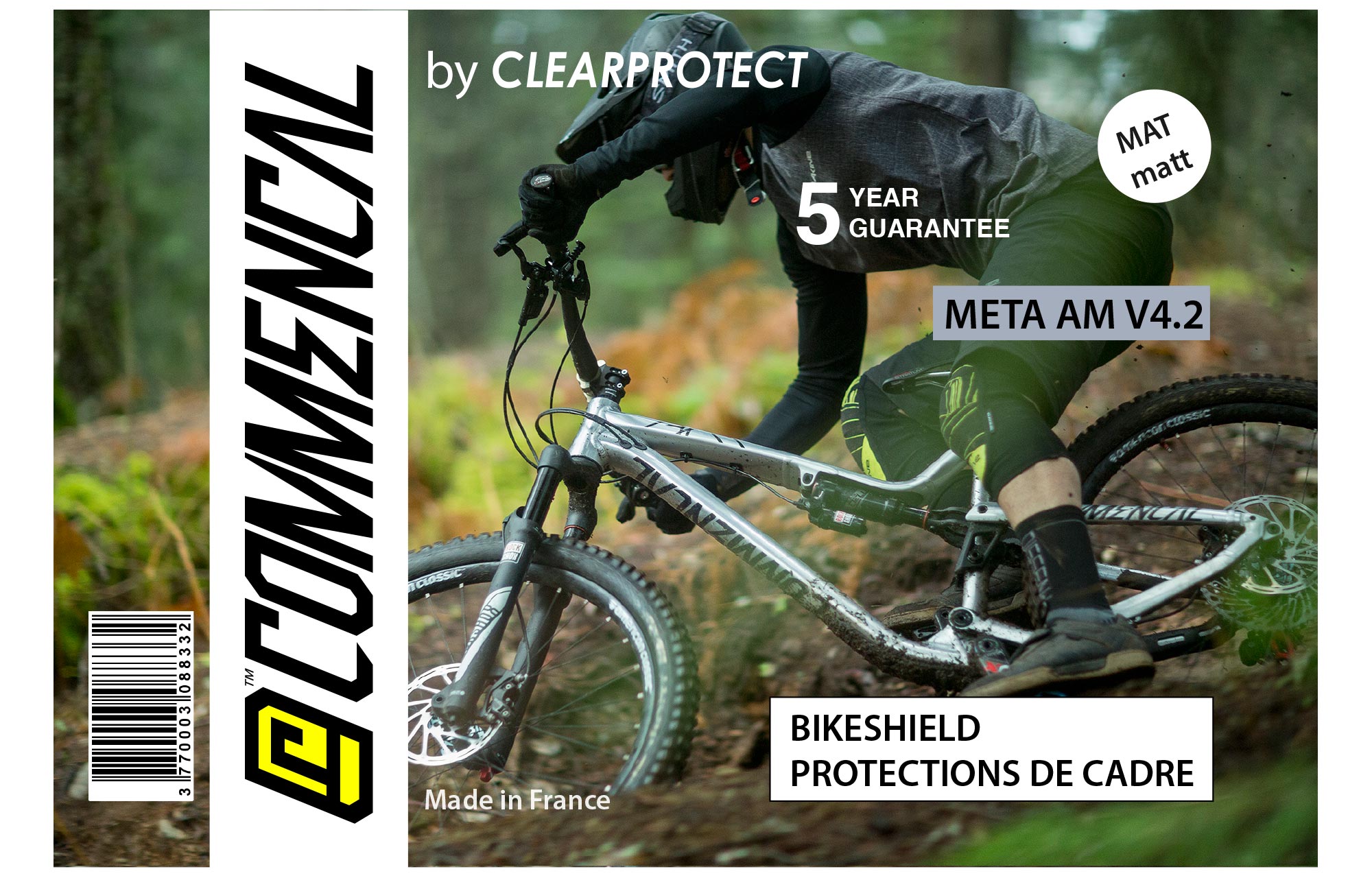 CLEARPROTECT FRAME PROTECTION KIT META AM / SX / TR V4 MATTE image number null
