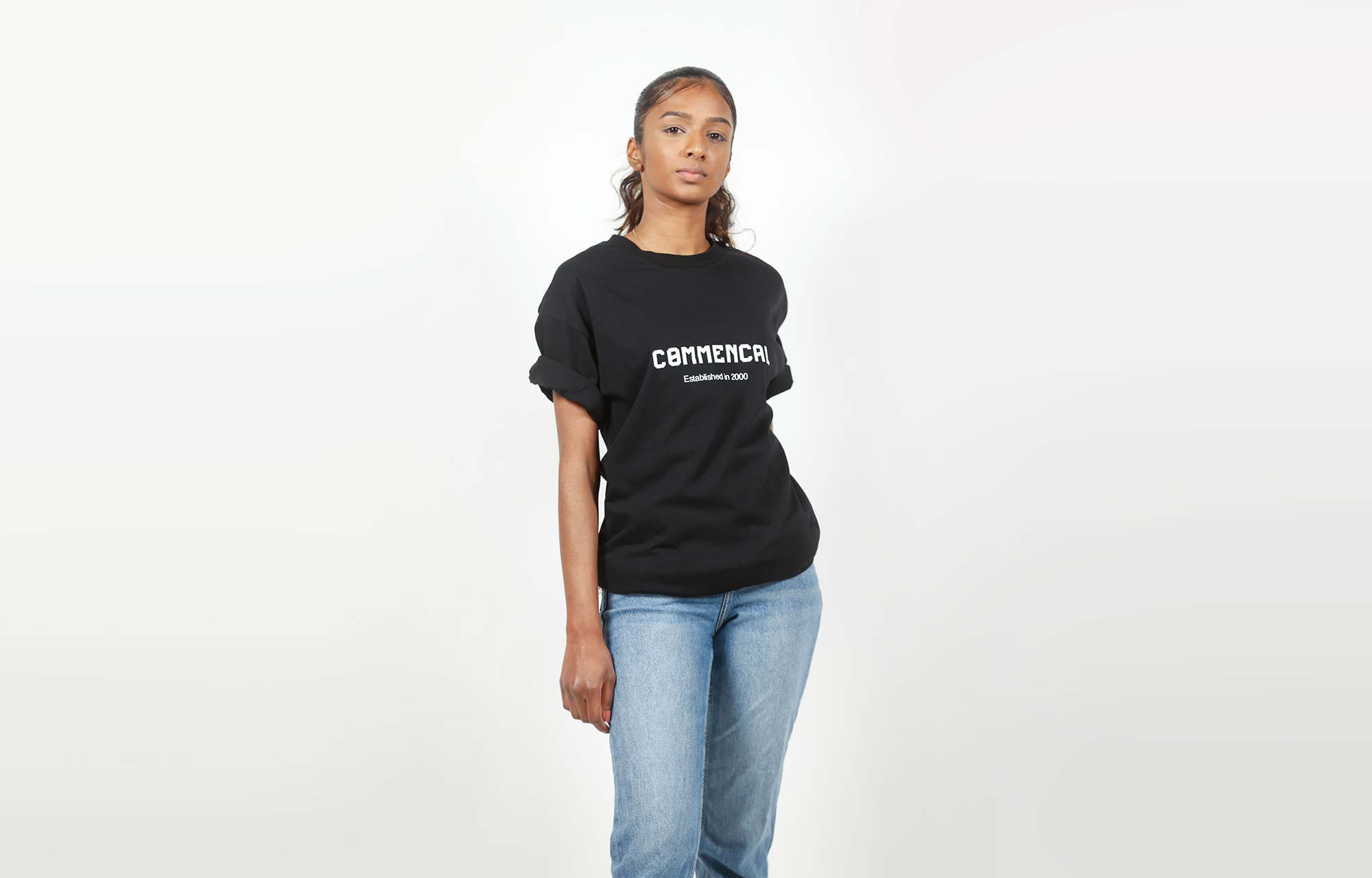 COMMENCAL CORPORATE T-SHIRT BLACK image number 1