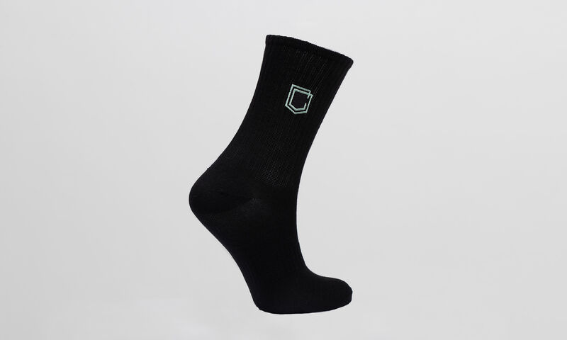 CALCETINES GRUESOS COMMENCAL LIFESTYLE SHIELD GREEN HERITAGE