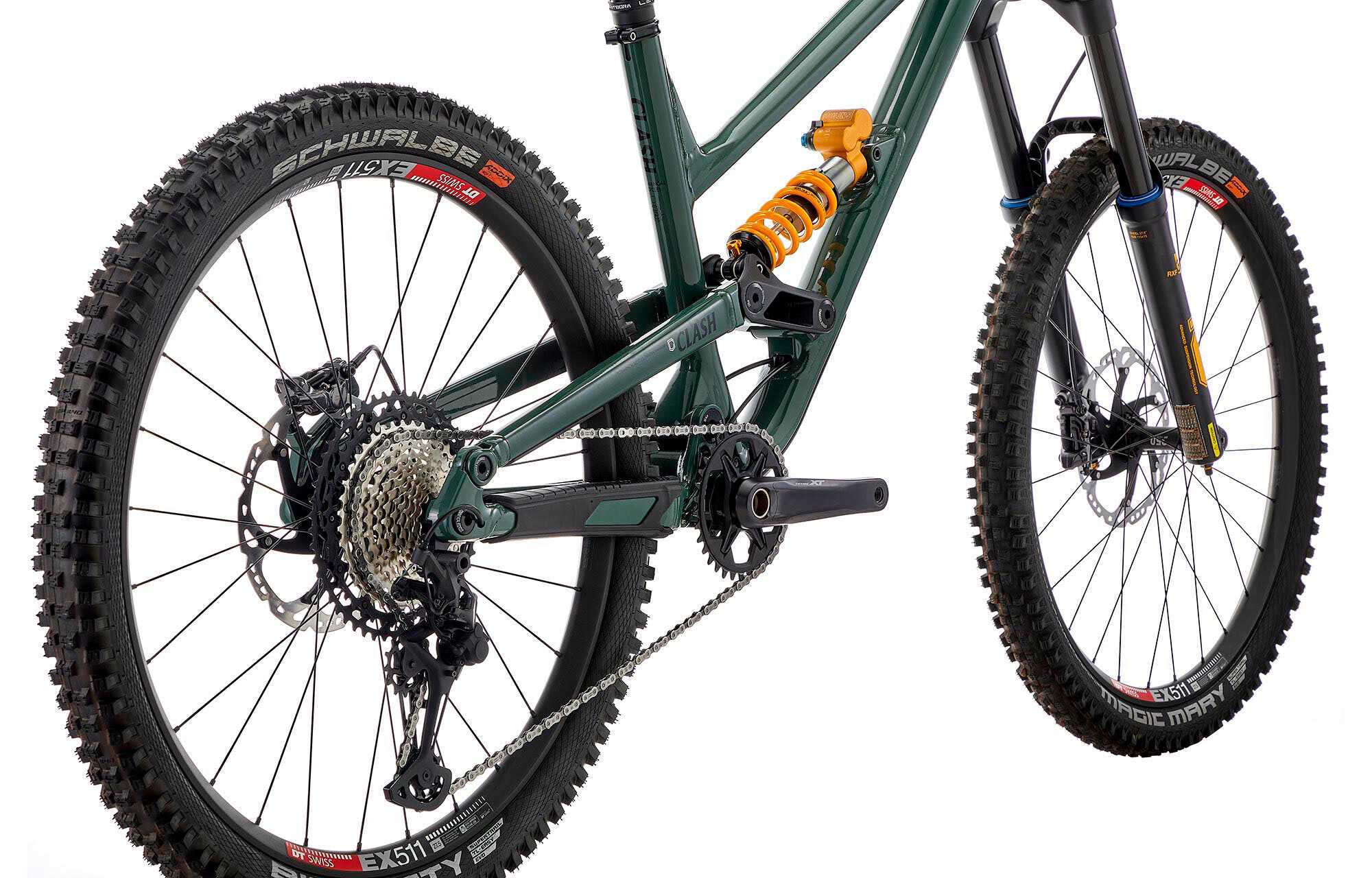 COMMENCAL CLASH OHLINS EDITION KESWICK GREEN image large number 1