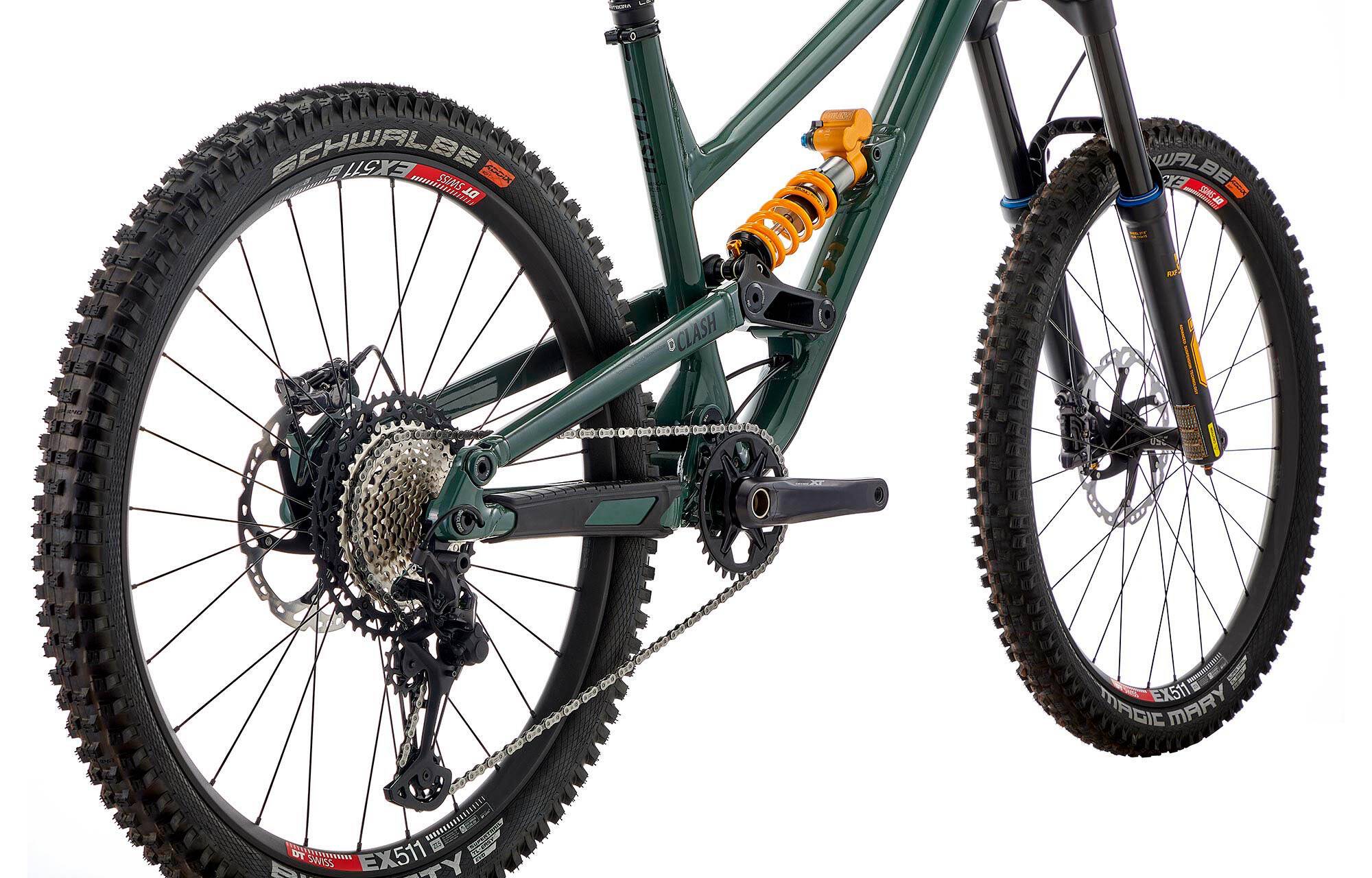 COMMENCAL CLASH OHLINS EDITION KESWICK GREEN image large number 1