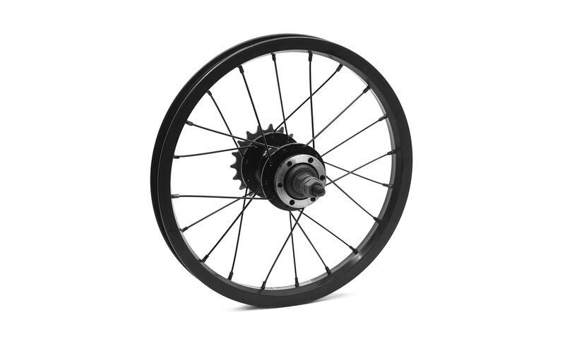 RUEDA TRASERA RAMONES 14 BLACK