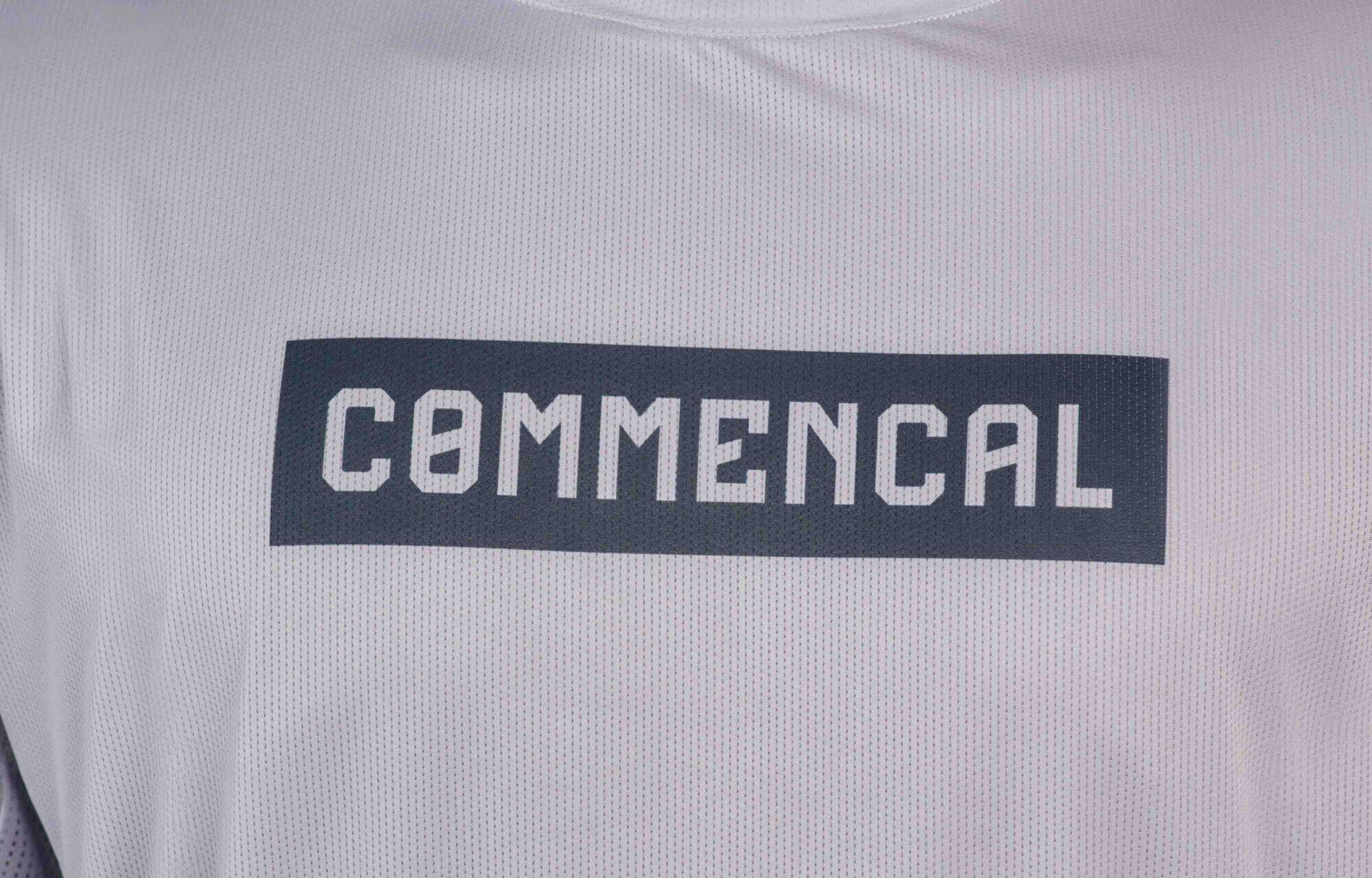 COMMENCAL LIGHTECH CORPORATE JERSEY SHORT SLEEVE GREY image large number 3