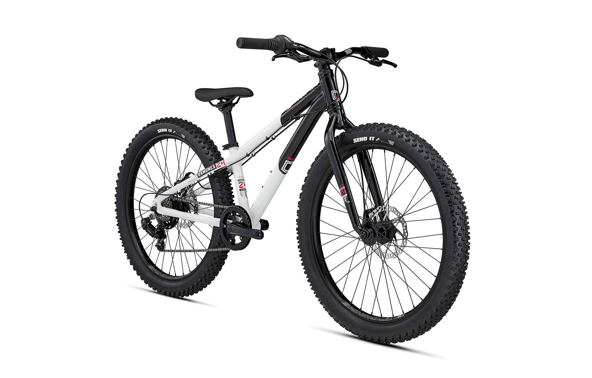 COMMENCAL RAMONES 24 BLACK & WHITE image large number 0