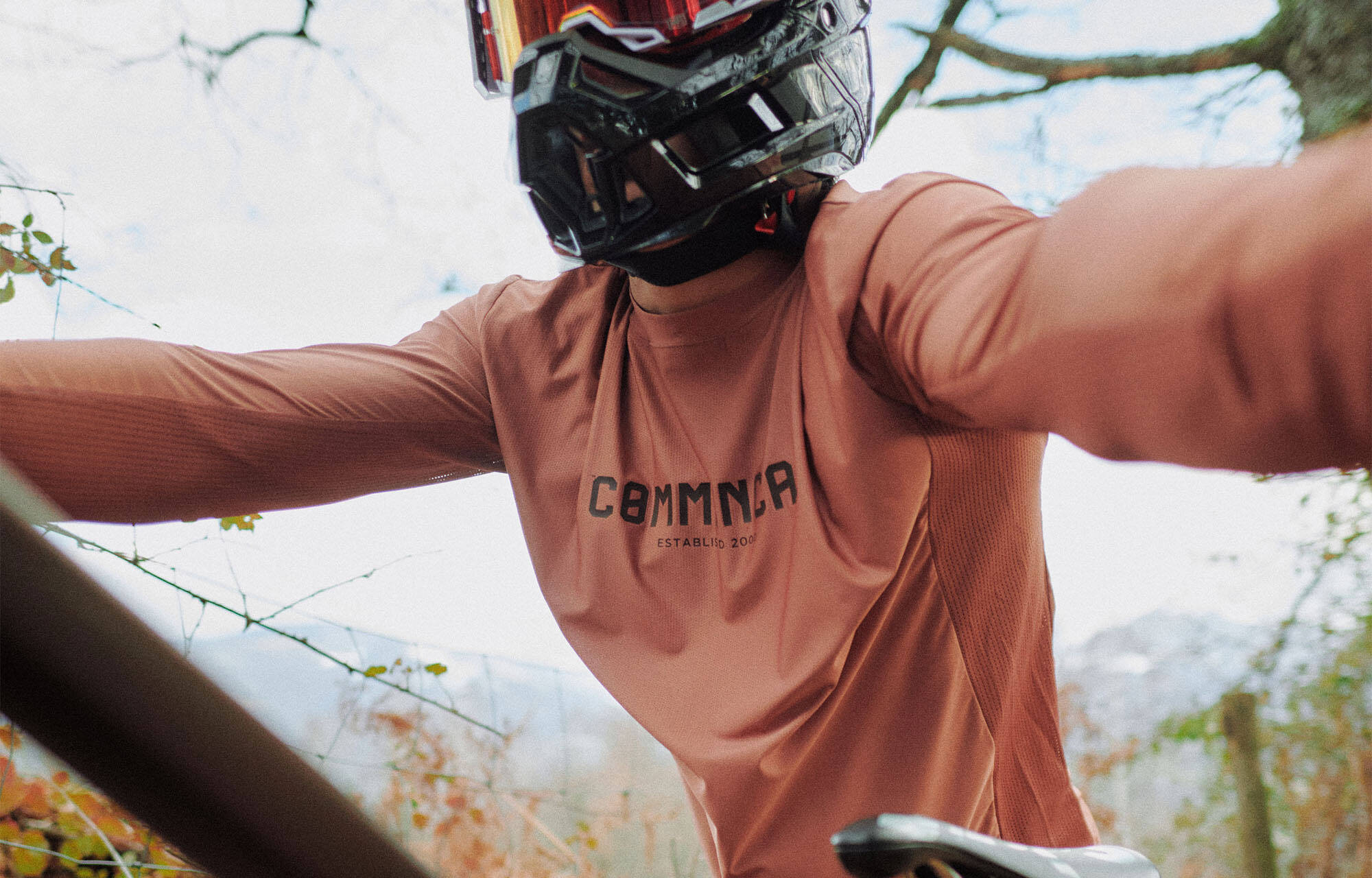 MAILLOT COMMENCAL LIGHTECH MANGA LARGA CORPORATE UTAH DIRT image large number 3