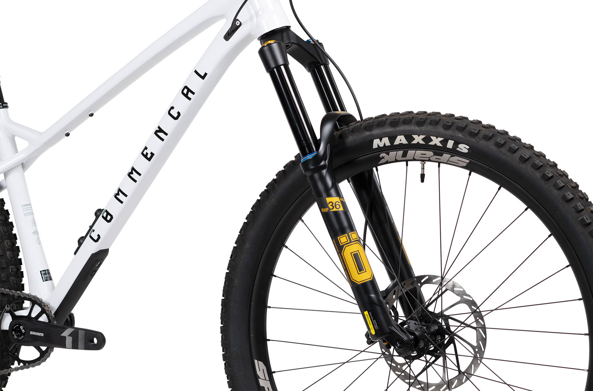 COMMENCAL META HT V3 OHLINS PURE WHITE image large number 2