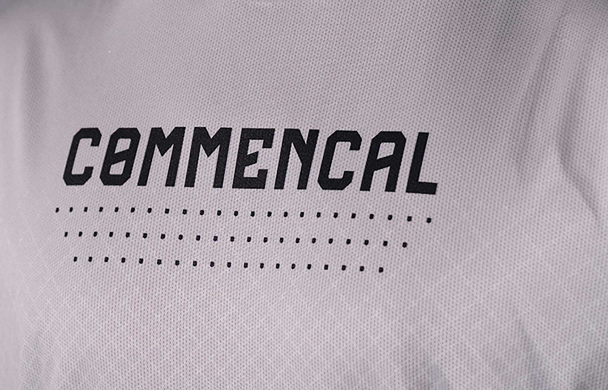 MAILLOT COMMENCAL LIGHTECH MANCHES COURTES KIDS SAND/BLACK image large number 1