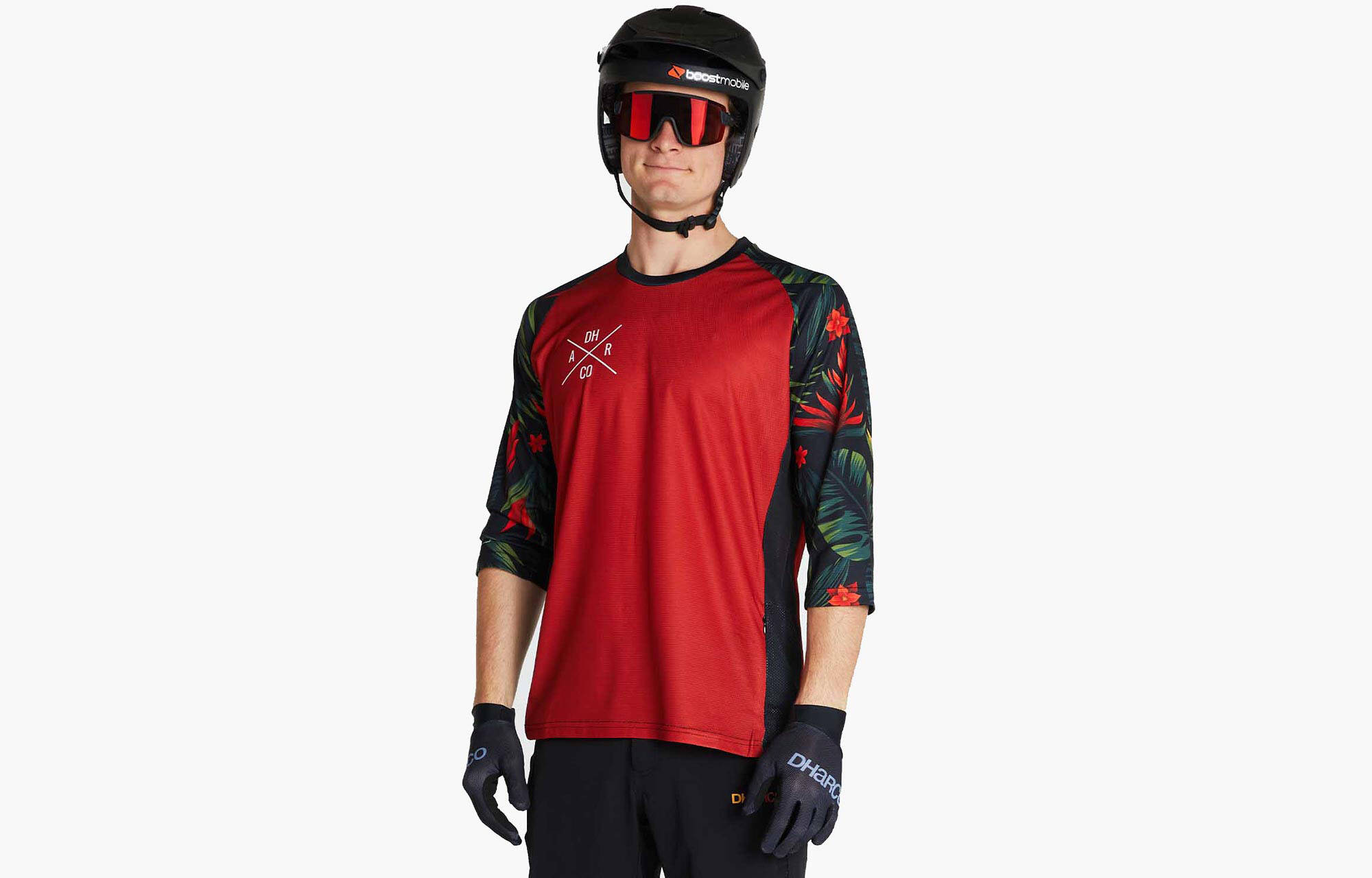MAILLOT MANGA 3/4 DHARCO FAST TROPICAL image large number 0