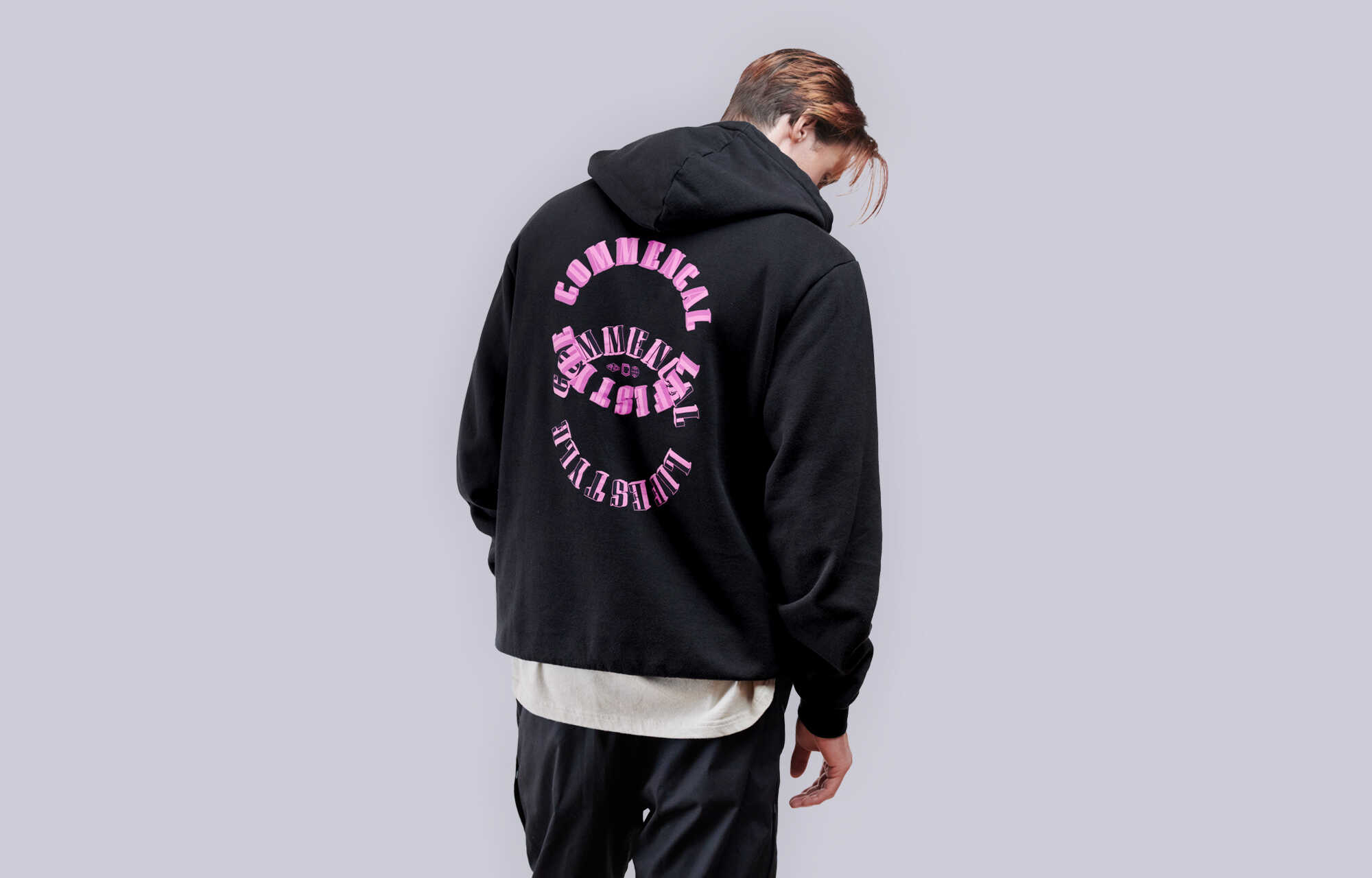 COMMENCAL CIRCLE HOODIE BLACK image cover number 0