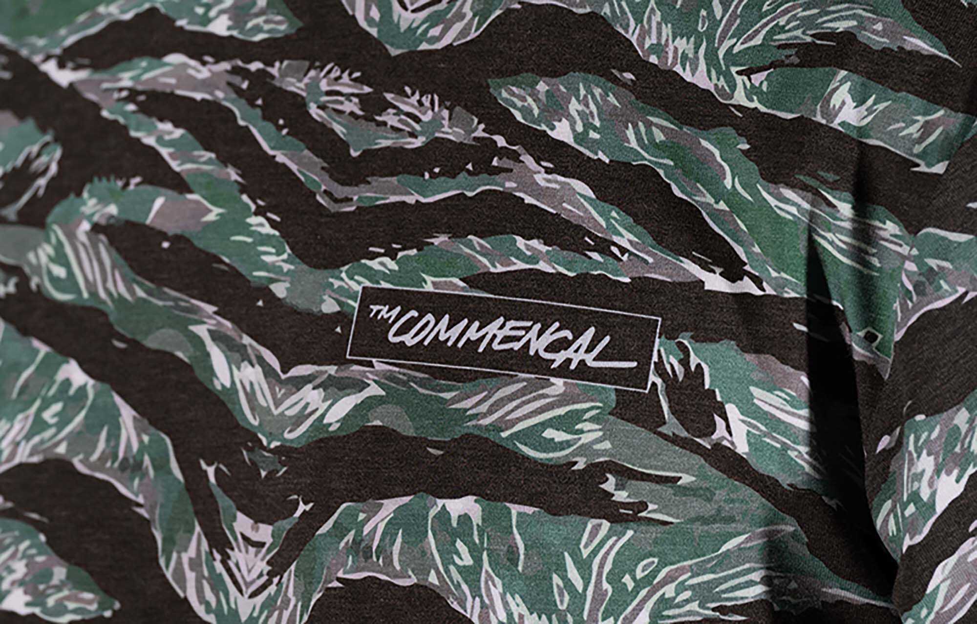 MAILLOT COMMENCAL SOFTECH MANCHES COURTES CAMO image large number 1