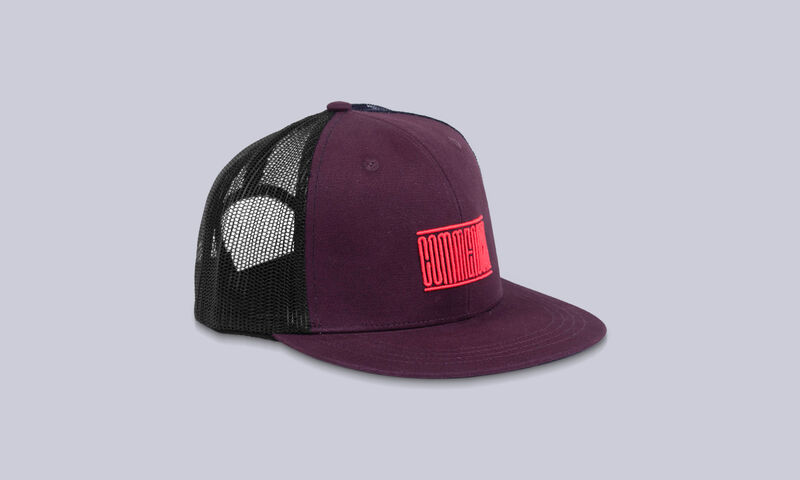 COMMENCAL KIDS TRUCKER CAP OLD PURPLE