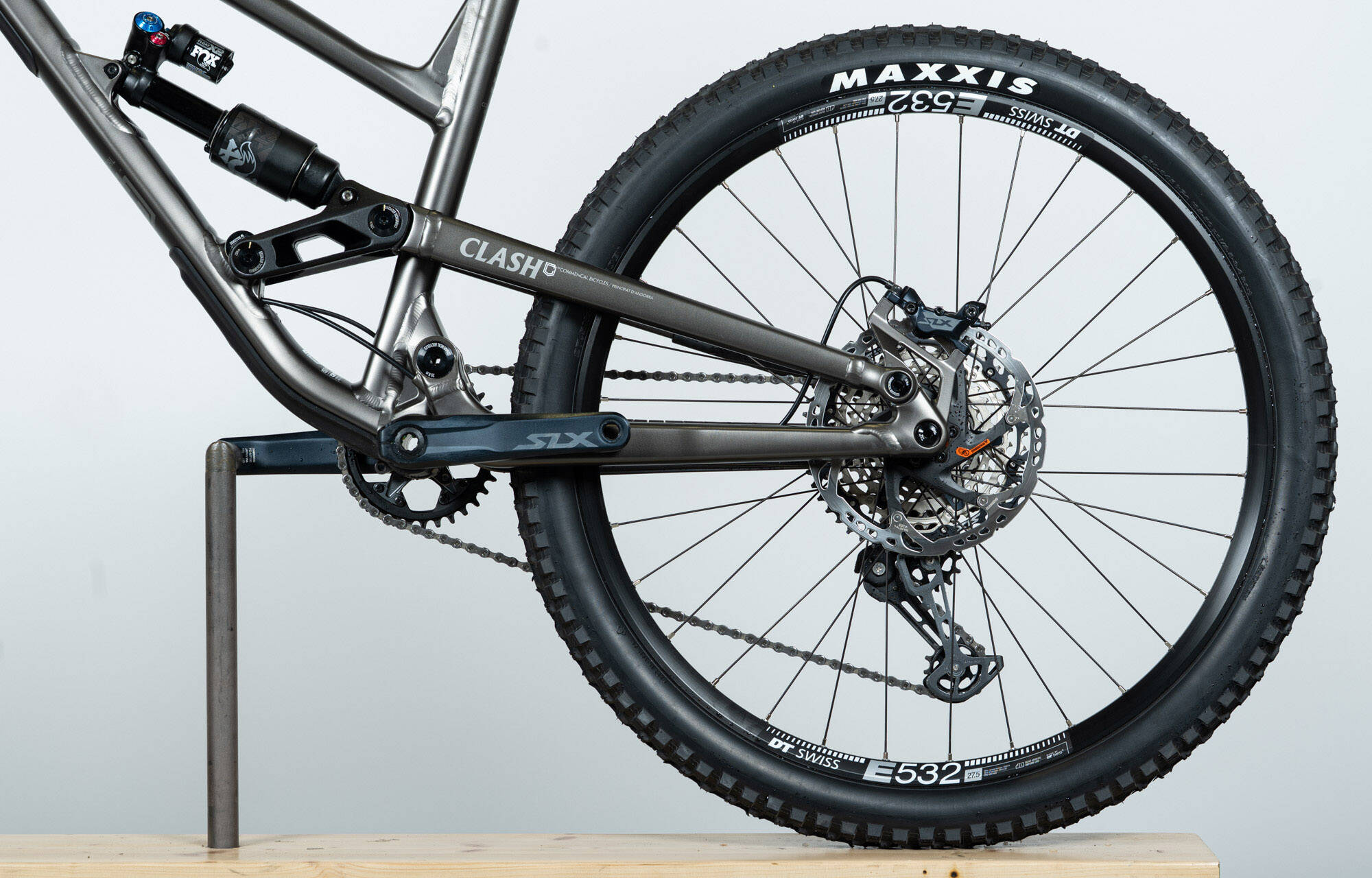 COMMENCAL CLASH ESSENTIAL DARK SLATE - L (22131303) image large number 5
