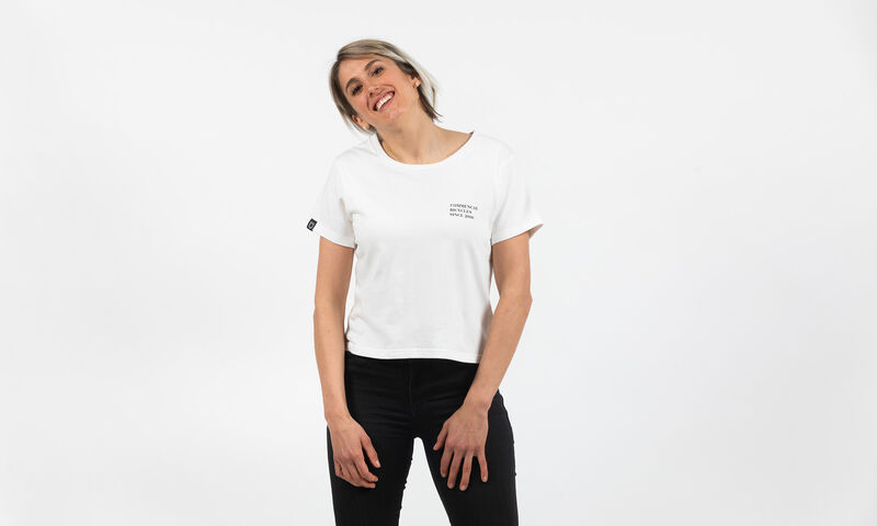 T-SHIRT WOMEN COMMENCAL ECRU