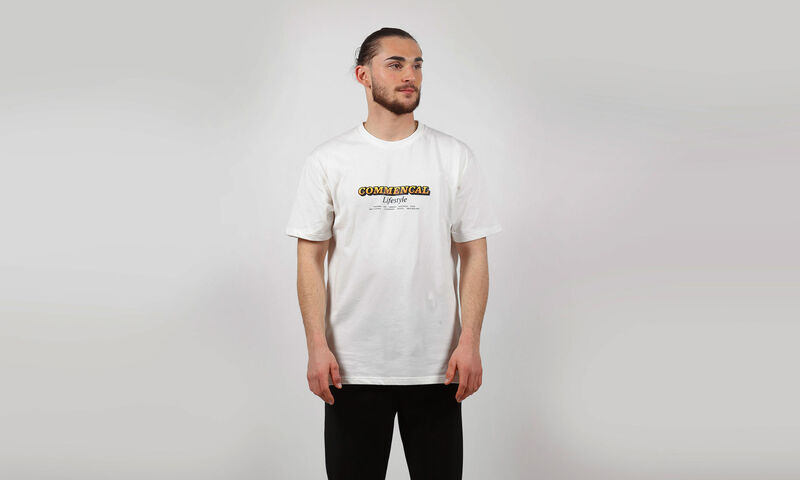 CAMISETA MANGA CORTA COMMENCAL WESTERN ECRUE