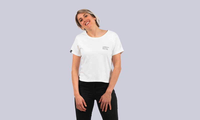 T-SHIRT WOMEN COMMENCAL ECRU