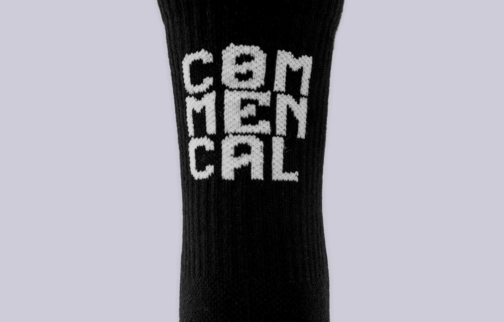 COMMENCAL LIFESTYLE SOCKS BLACK image large number 1