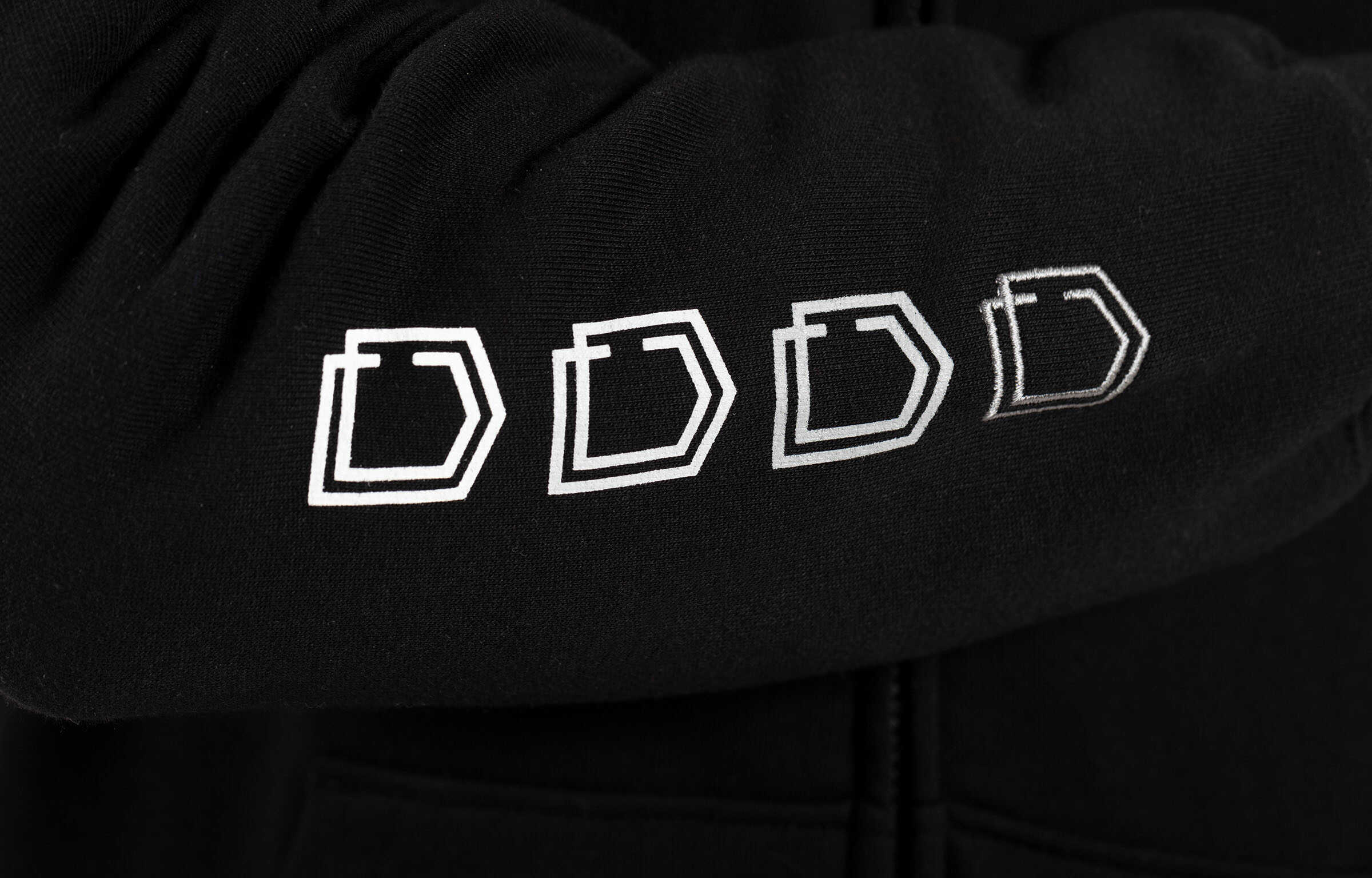 COMMENCAL 4 SHIELDS ZIPPER HOODIE BLACK image large number 3