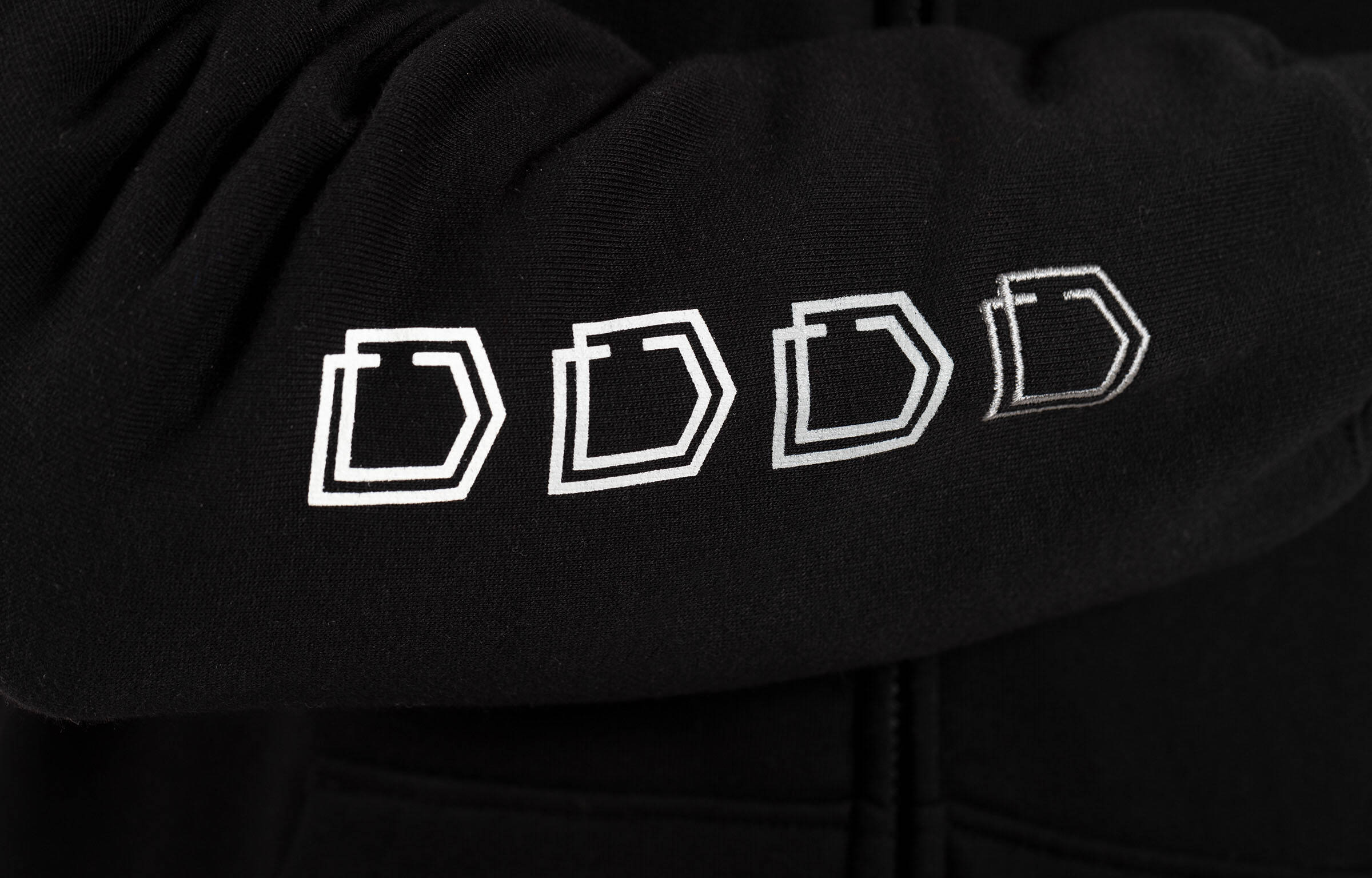 COMMENCAL 4 SHIELDS ZIPPER HOODIE BLACK image large number 3
