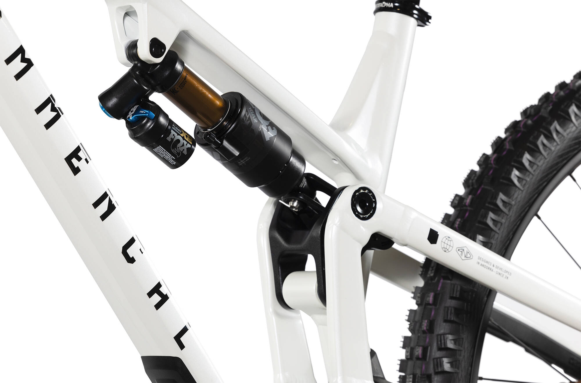 COMMENCAL META V5 LIMITED EDITION CLEAR SILVER image large number 7