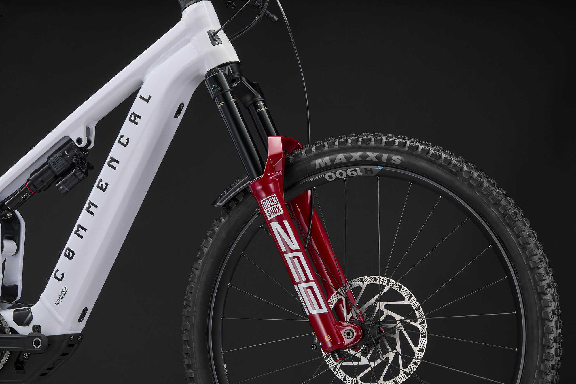 COMMENCAL META POWER SX 800 ROCKSHOX PURE WHITE 2026 image large number 6
