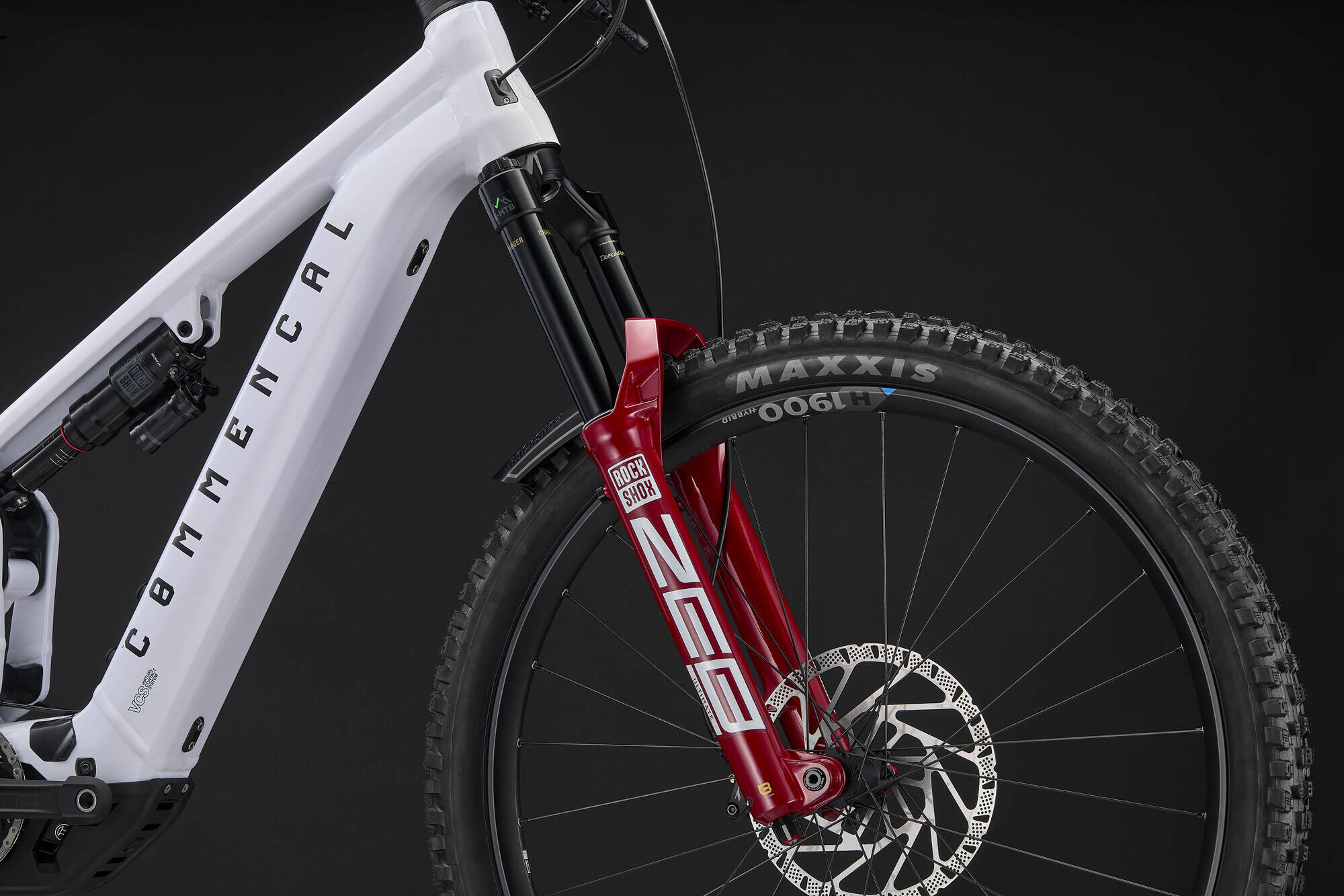 COMMENCAL META POWER SX 800 ROCKSHOX PURE WHITE 2026 image large number 6