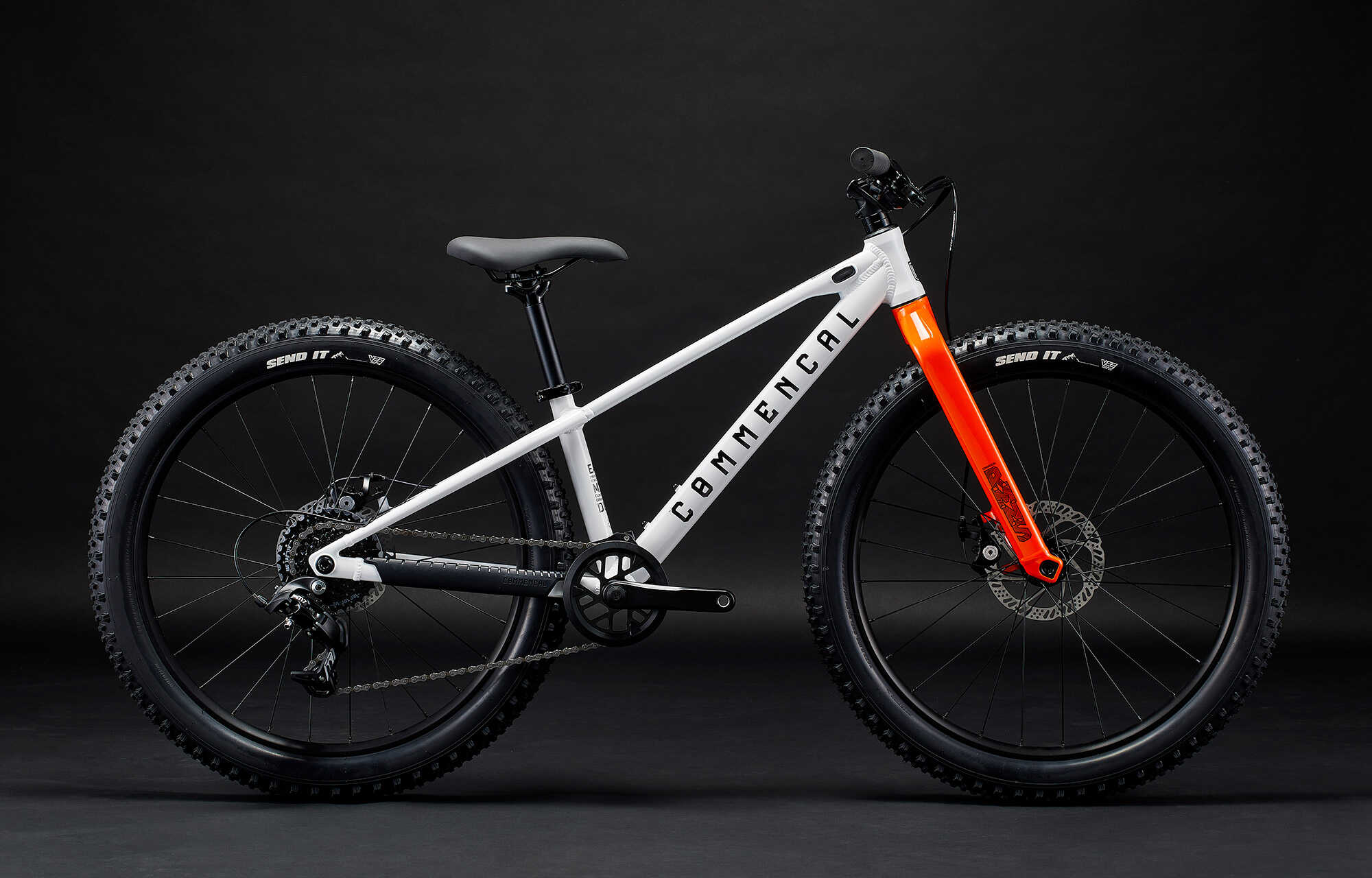 COMMENCAL RAMONES 24 TRIGGER SHIFTER PURE WHITE 2025 image large number 0