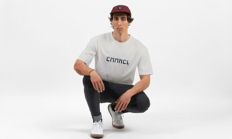 T-SHIRT COMMENCAL CMMNCL WHITE