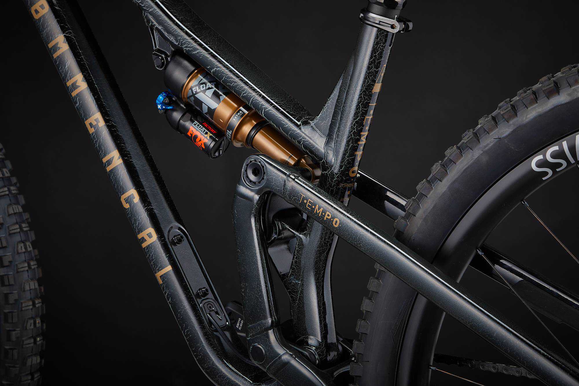 COMMENCAL T.E.M.P.O. T-TYPE CRACKLED BLACK image large number 7