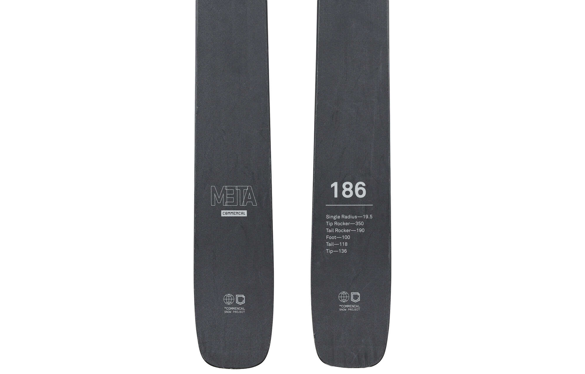 SKIS COMMENCAL META 186 / FIX NR STRIVE R 13 GW (26410703) image large number 2