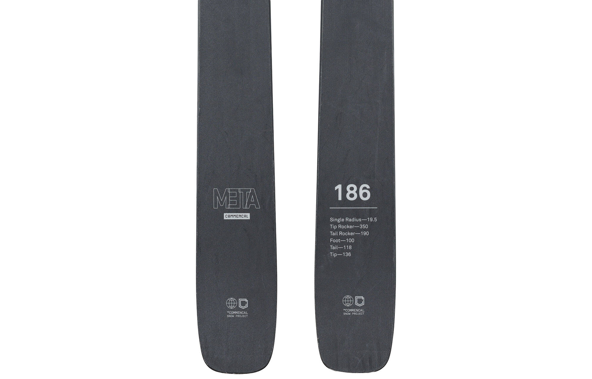 SKIS COMMENCAL META 186 / FIX NR STRIVE R 13 GW (26410703) image large number 2