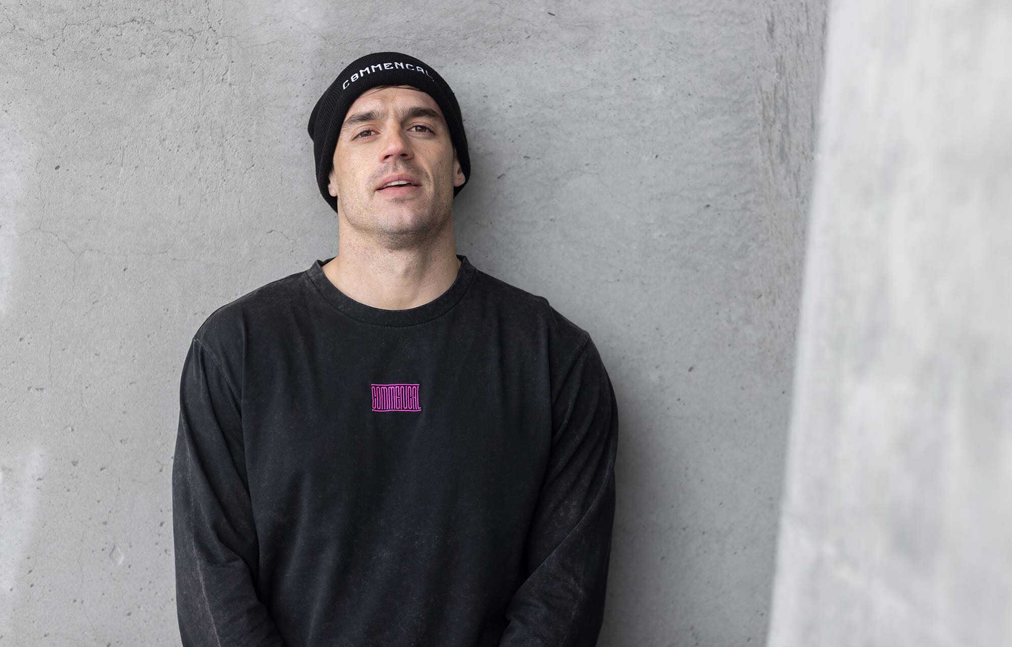 COMMENCAL WASHED LONG SLEEVE T-SHIRT BLACK image large number 5