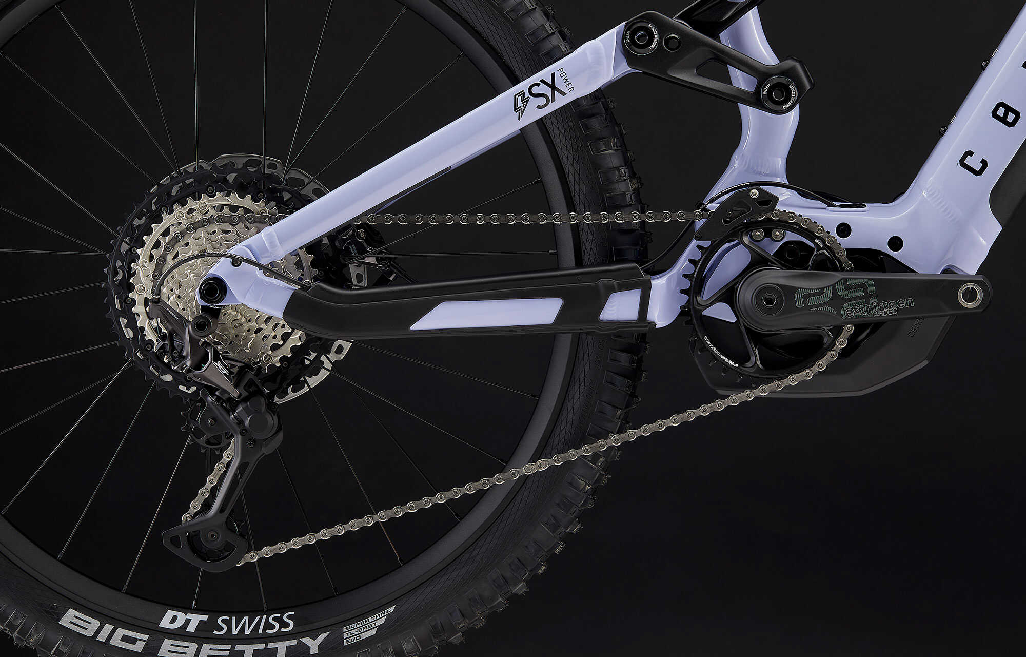 COMMENCAL META POWER SX BOSCH SIGNATURE LIGHT PURPLE / BLACK image large number 5