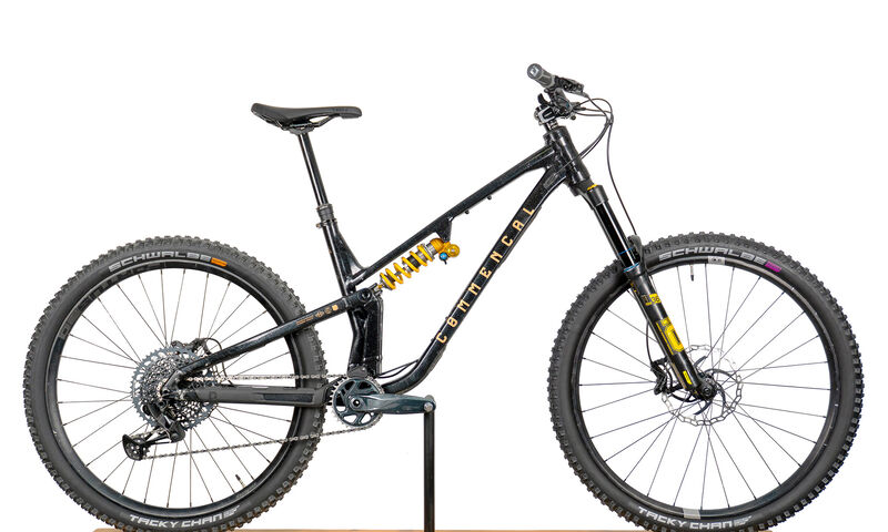COMMENCAL META V5 OHLINS EDITION GLITTERY BLACK - L (23120803)