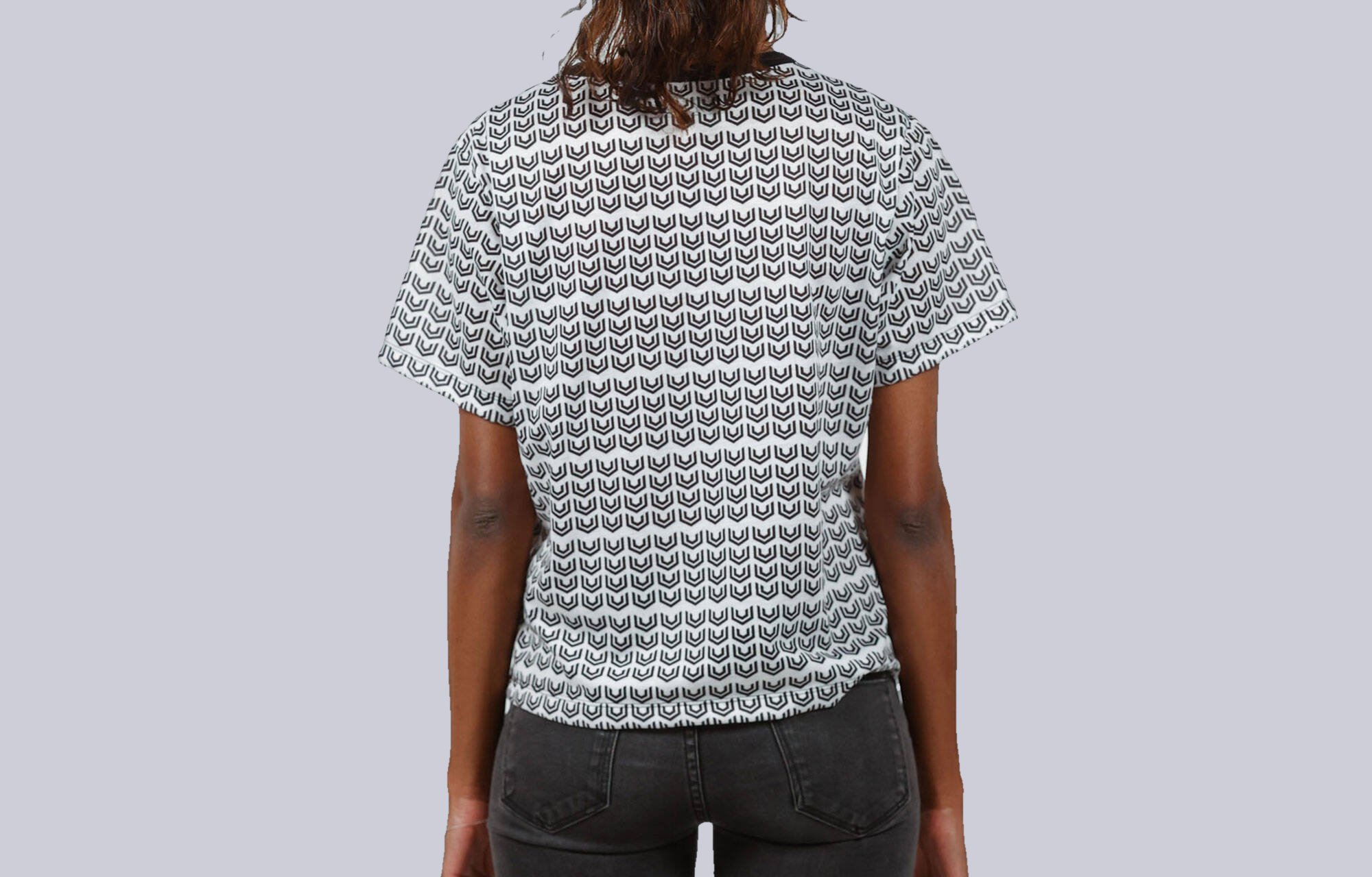 CAMISETA MANGA CORTA COMMENCAL WOMEN MONOGRAM BLACK & WHITE image large number 0