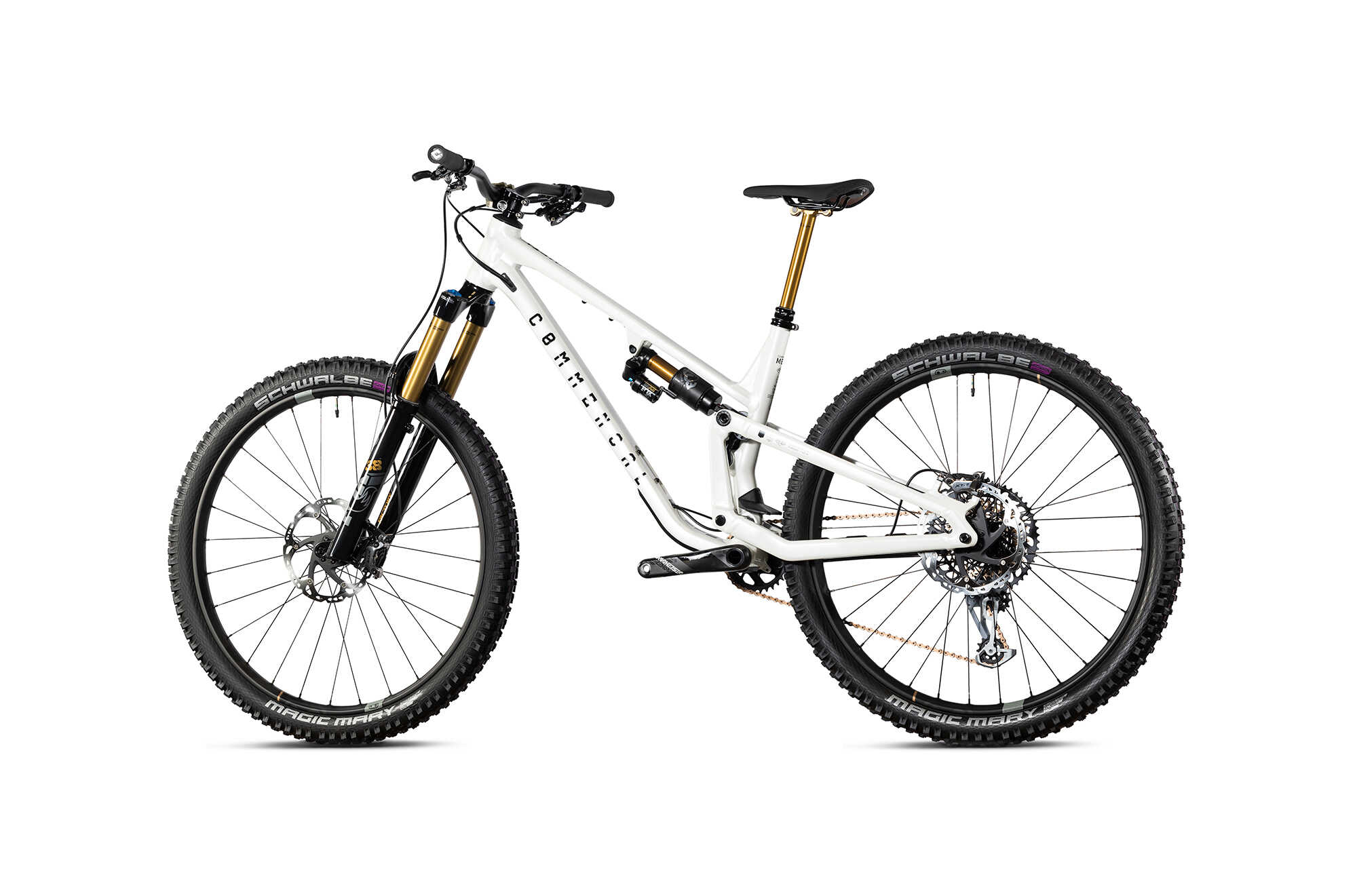 COMMENCAL META V5 LIMITED EDITION CLEAR SILVER image large number 1