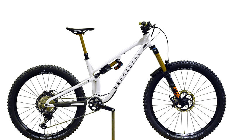 COMMENCAL META SX V5 SIGNATURE CLEAR SILVER - M (23131902)