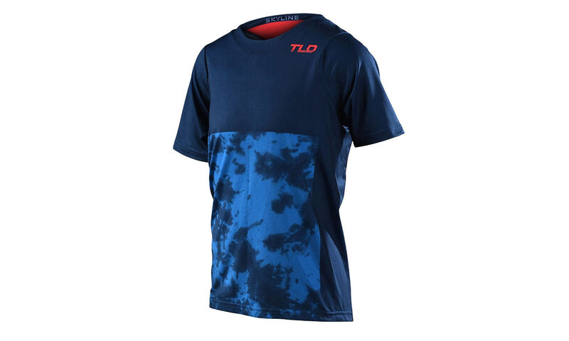 TROY LEE DESIGNS KIDS SHORT SLEEVE SKYLINE JERSEY - DARK SLATE