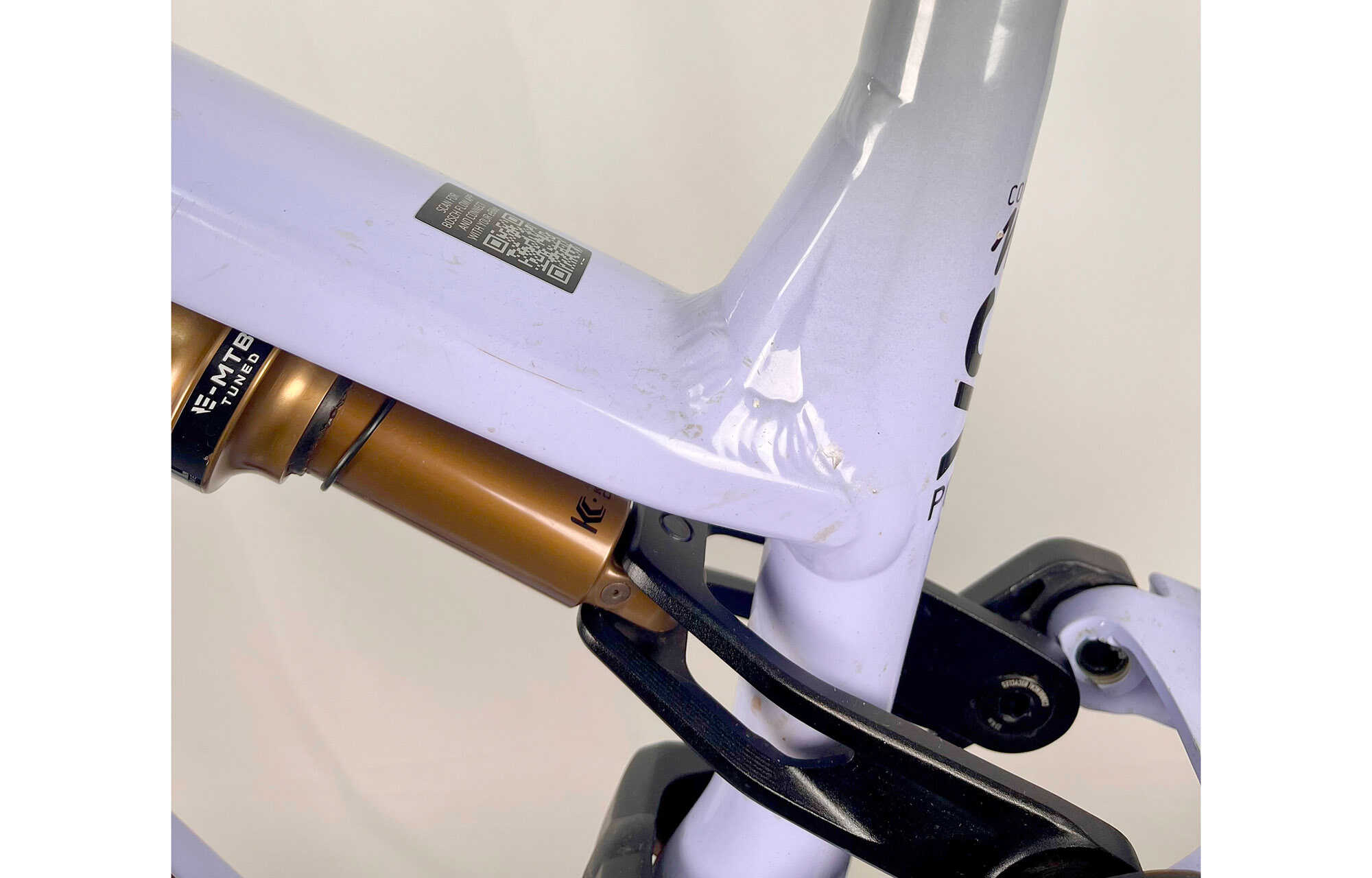 COMMENCAL META POWER SX BOSCH SIGNATURE LIGHT PURPLE / BLACK - M (22180802) 3150 km image large number 4