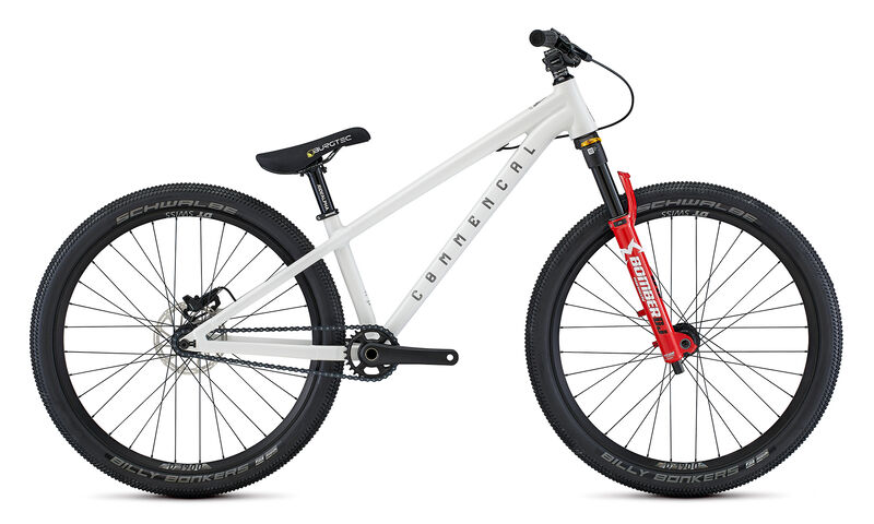 COMMENCAL ABSOLUT BOMBER RED PURE WHITE